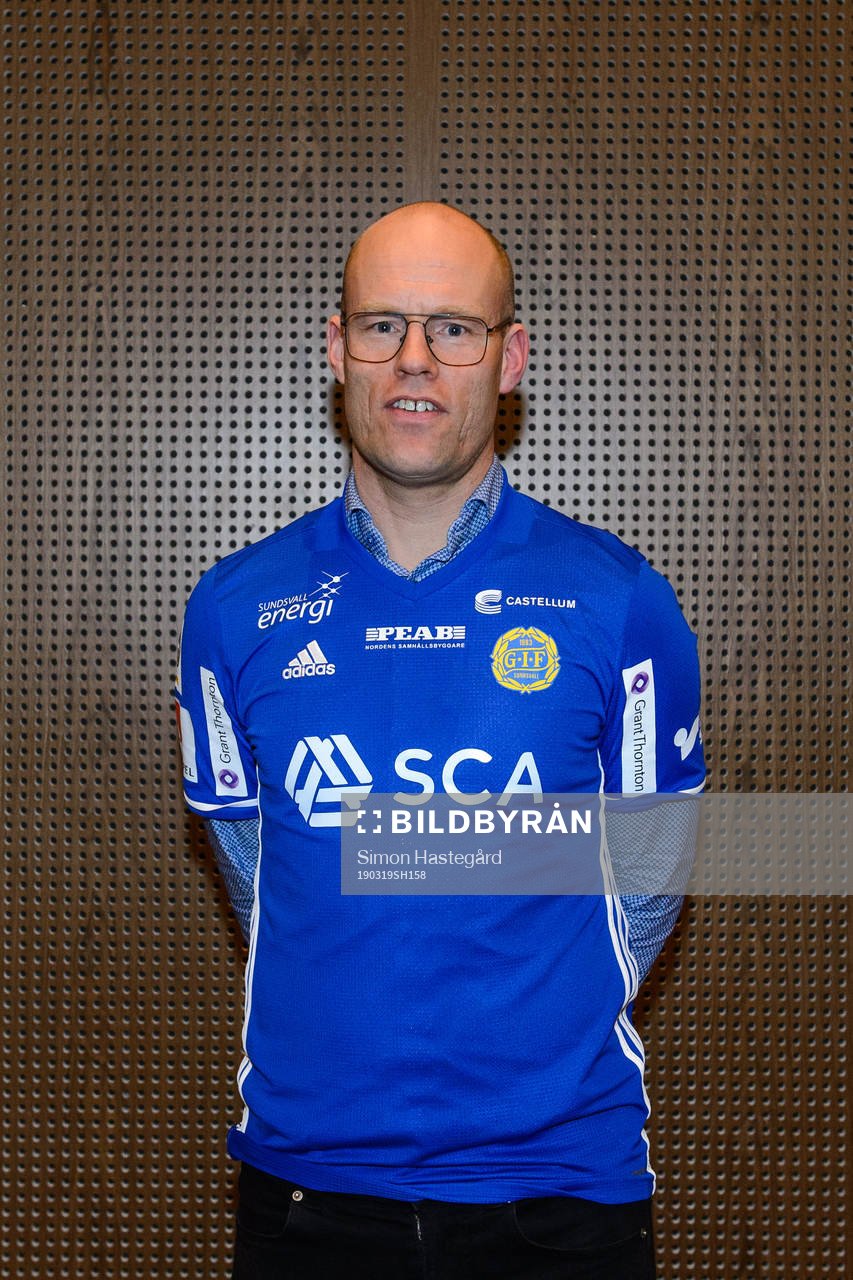 GIF Sundsvall tränare Joel Cedergren