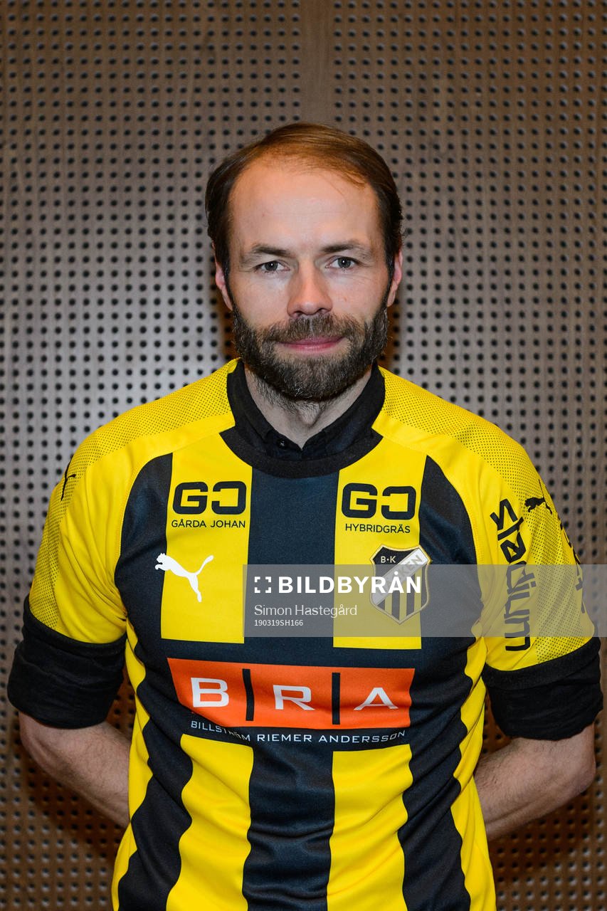 Häckens tränare Andreas Alm