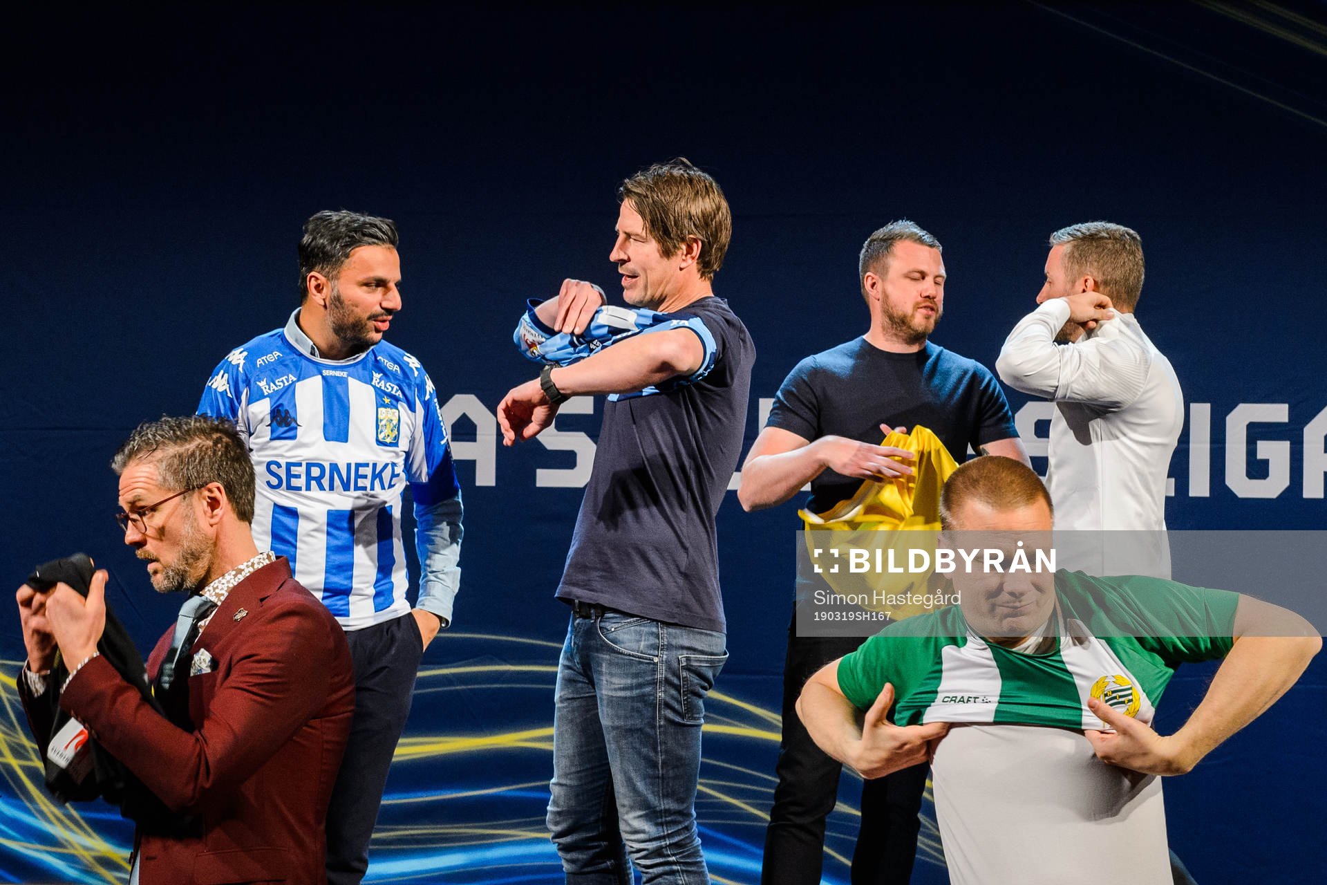 s tränare Rikard Norling , IFK Göteborgs tränare Poya
