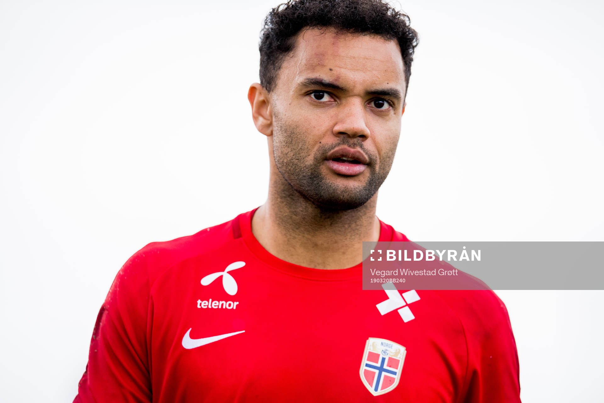 Goalkeeper Sten Grytebust of Norway