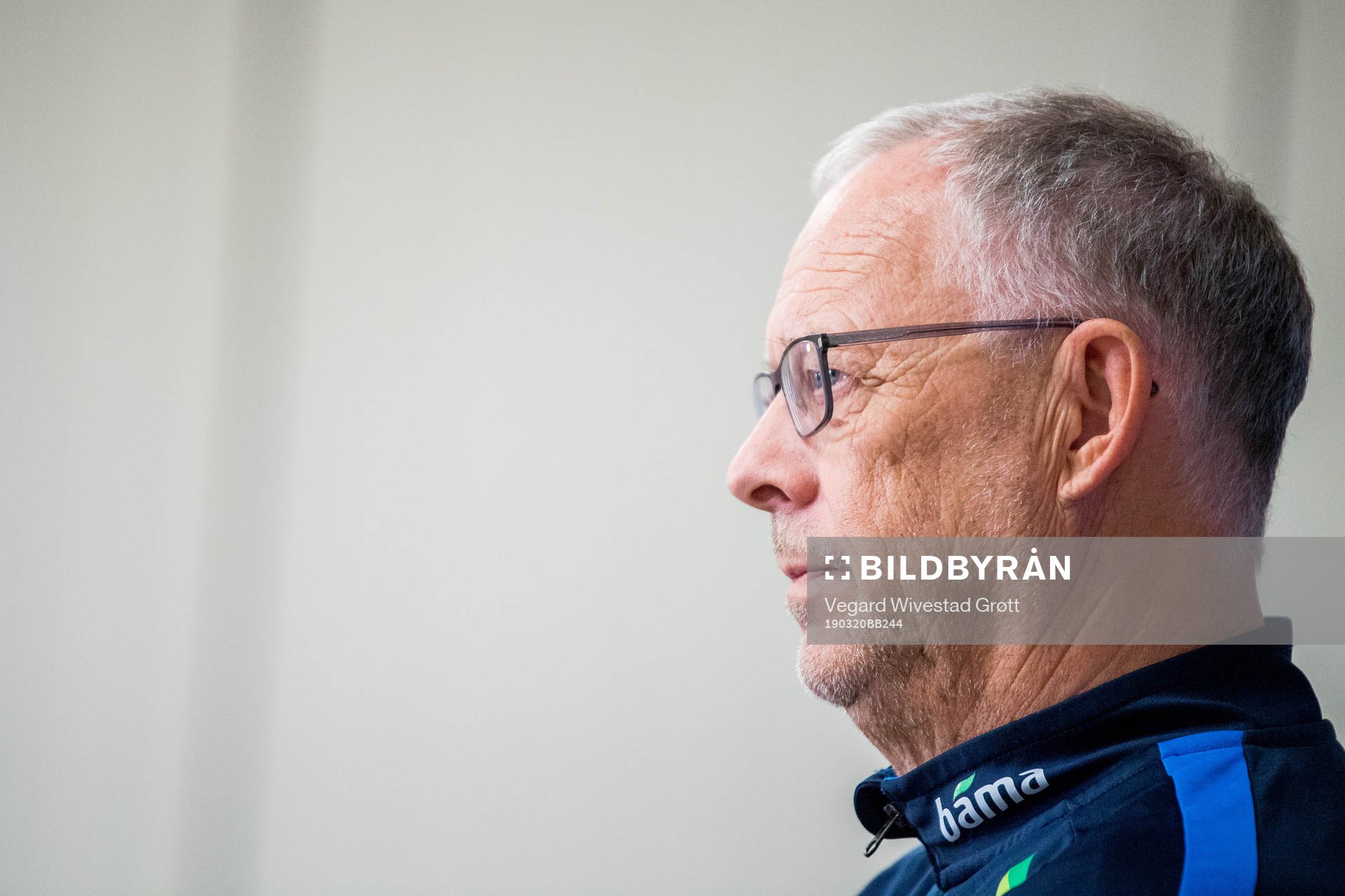 Lars Lagerbäck, head coach of Norway