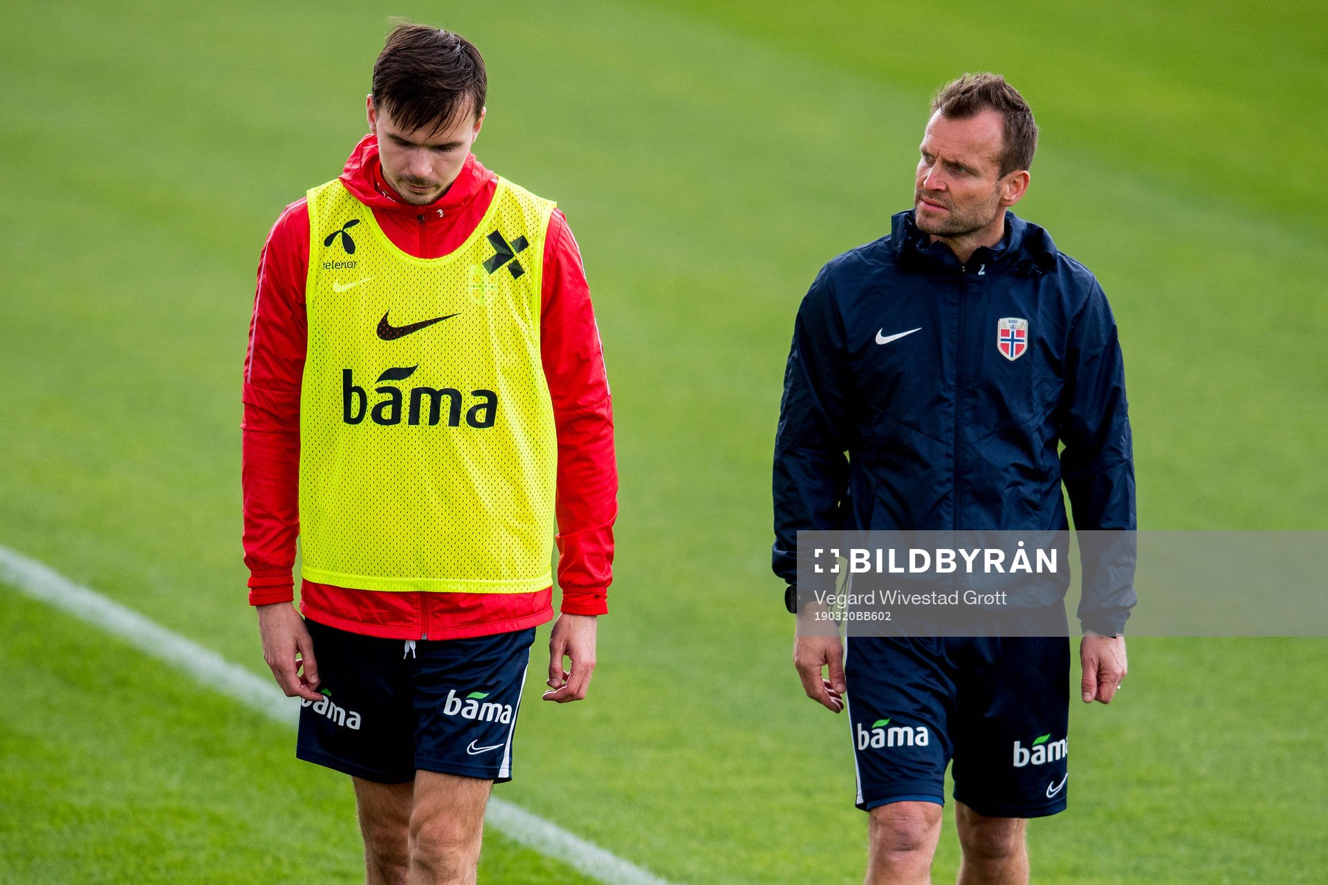 Ole Kristian Selnæs and Thomas Ødegaard, manual therapist