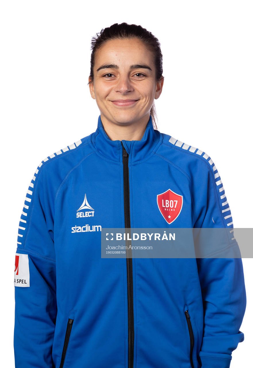 LB07s tränare Renée Slegers poserar för ett porträtt den 20 mars 2019 i Malmö.