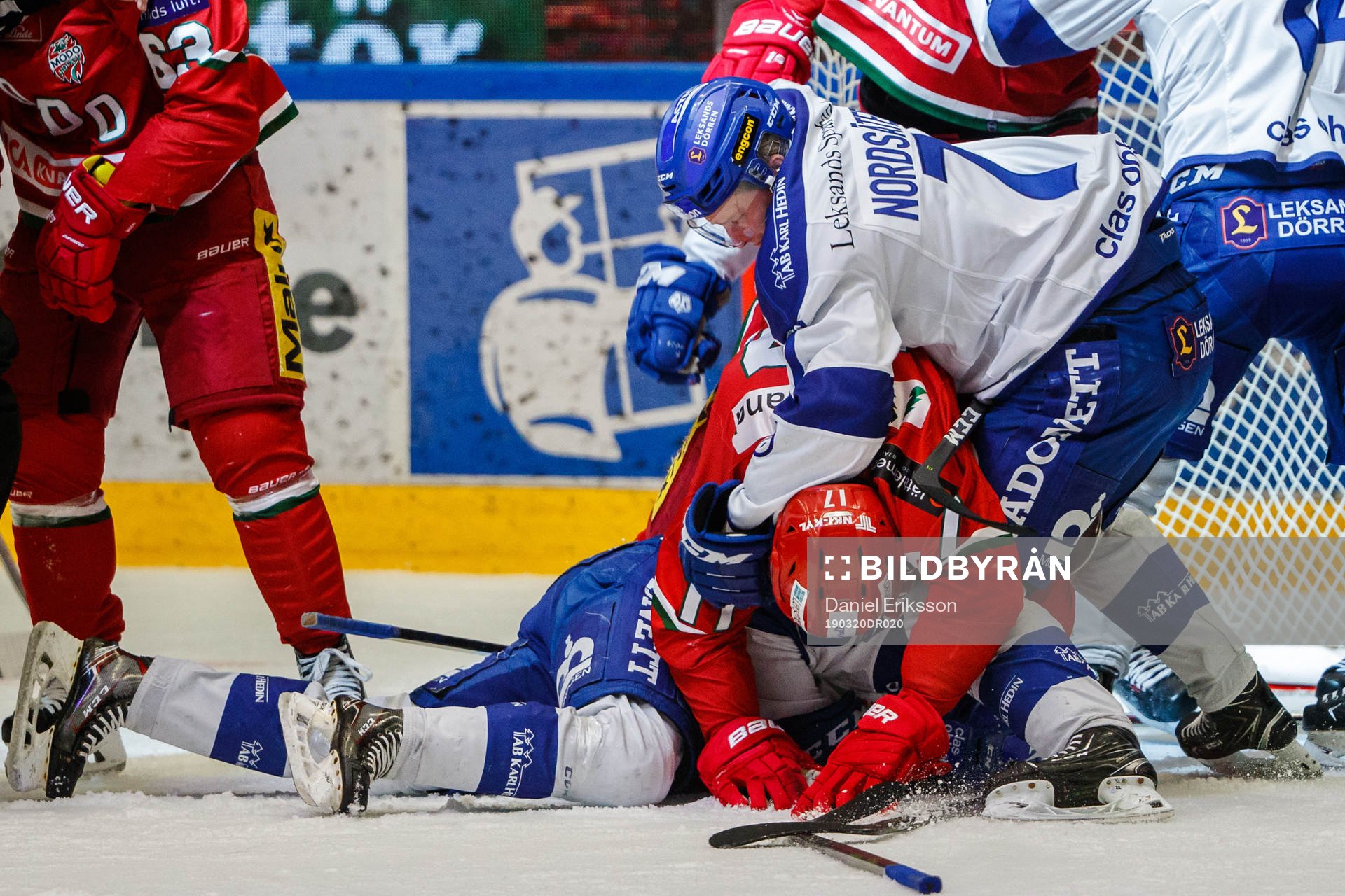 Modos Magnus Häggström  i bråk med Leksands Marcus