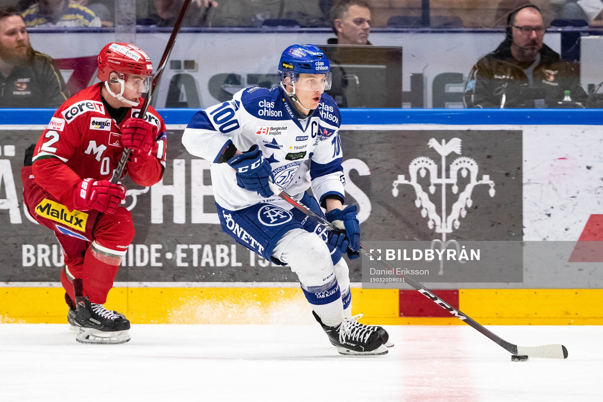 Modos Victor Öhman och Leksands Martin Karlsson