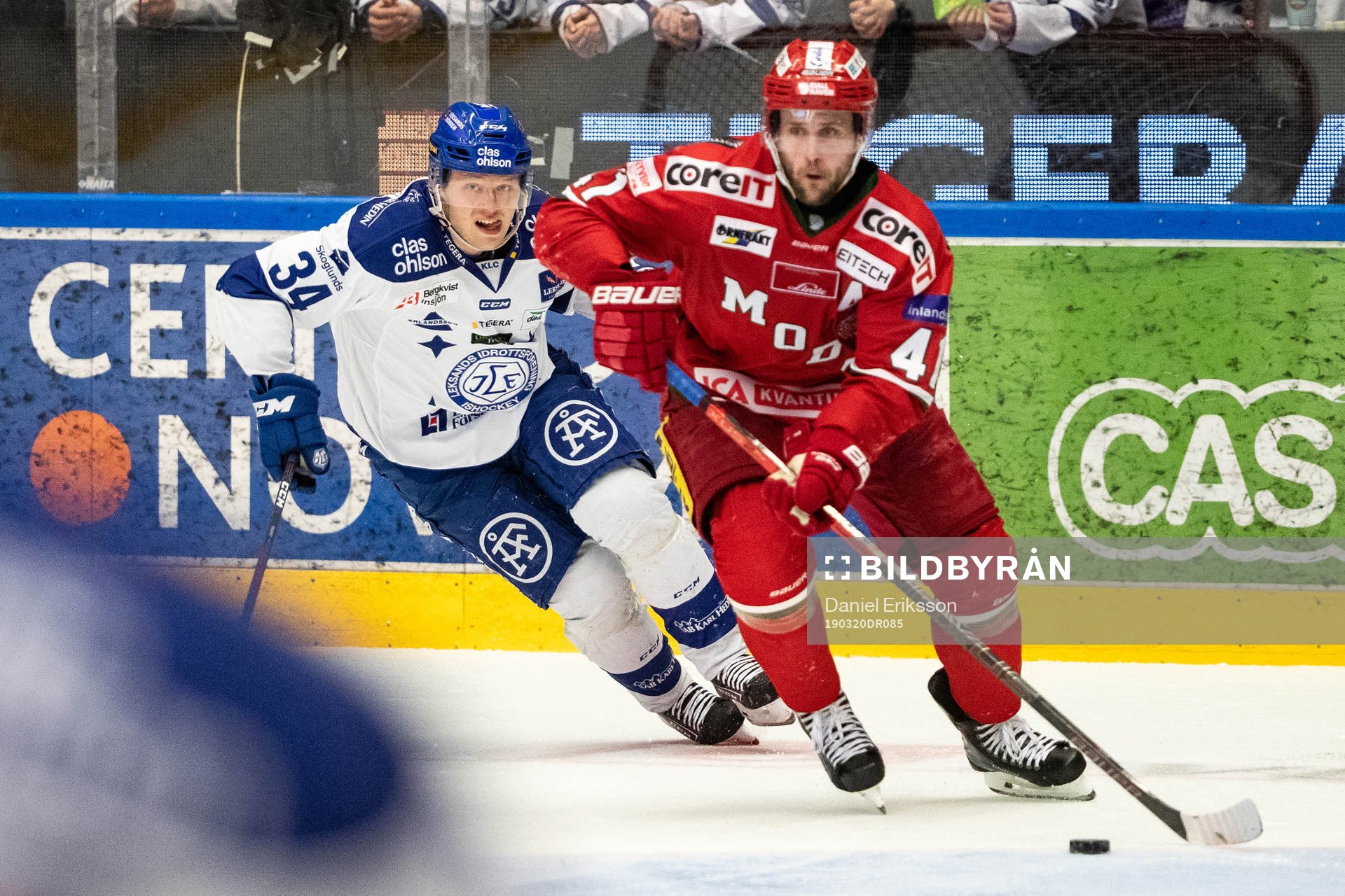 Leksands Lukas Enqvist och Modos Oscar Hedman