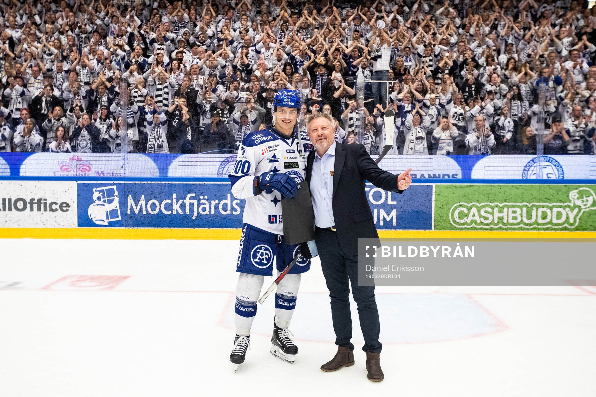 Leksands Martin Karlsson utsedd till matchens lirare