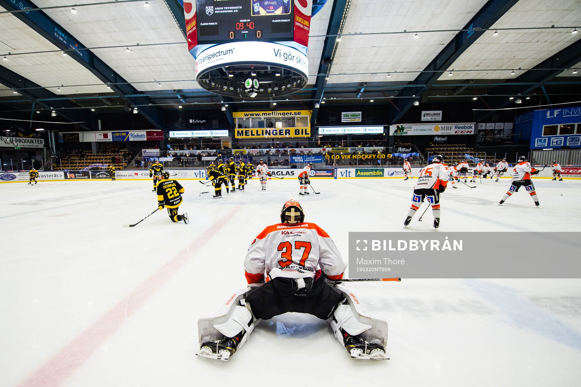 Karlskronas målvakt Robin Johansson
