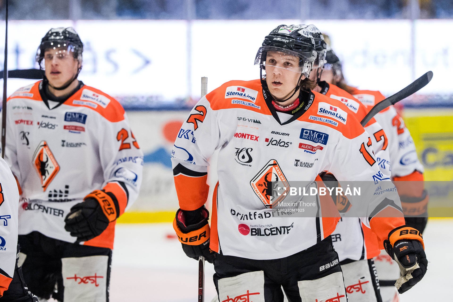 Karlskronas Viktor Liljegren jublar