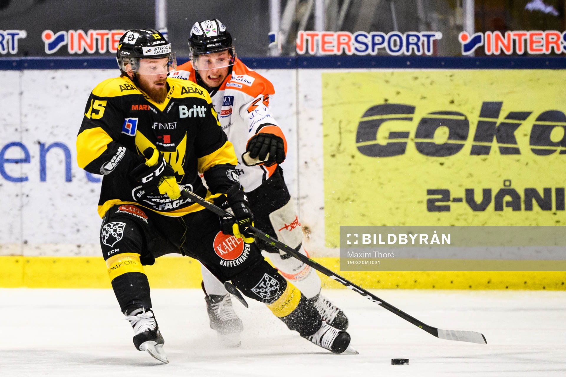 Västerås Jesper Appel och Karlskronas André Nordstrand