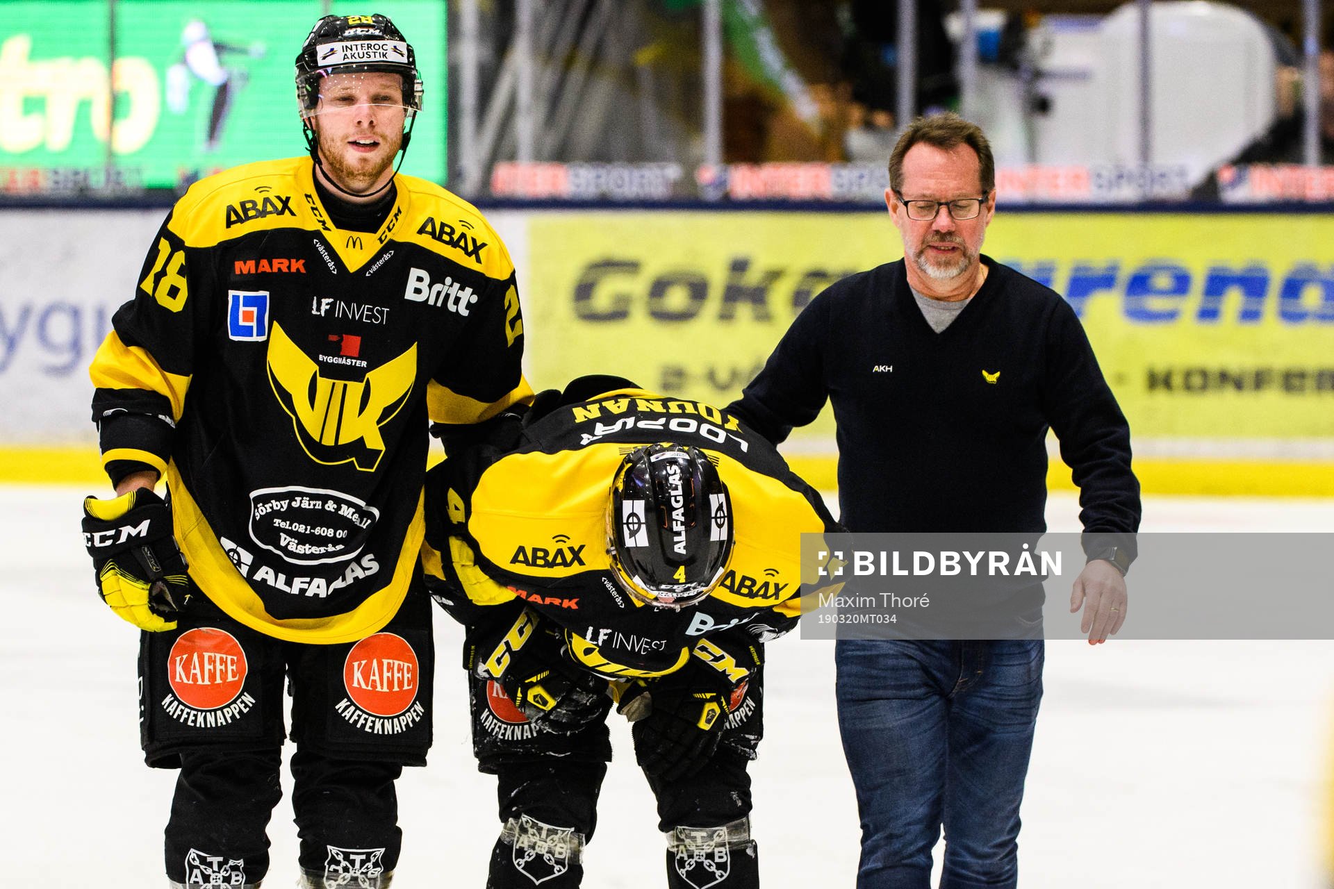 Västerås Alexander Younan lämnar isen