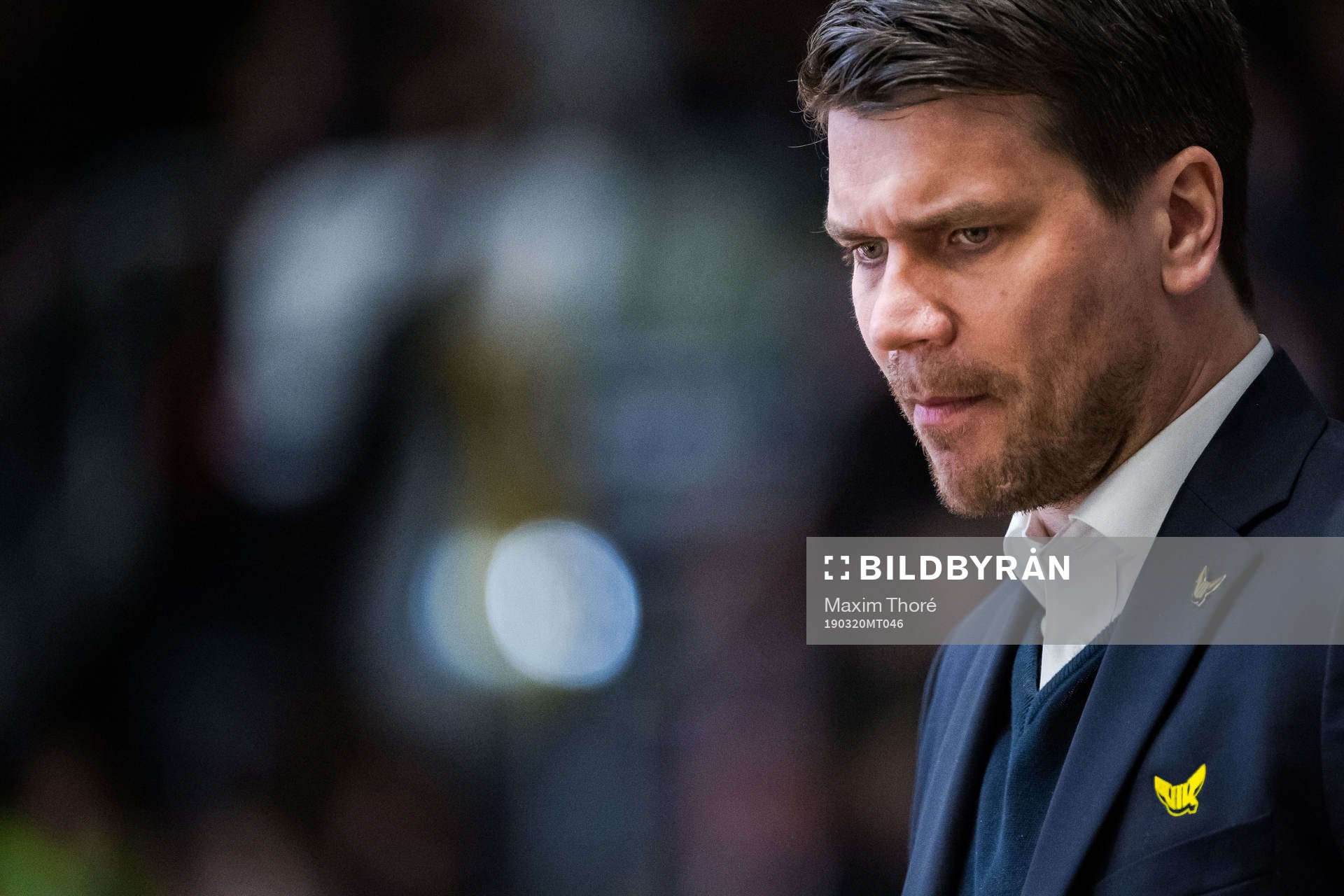 Västerås tränare Thomas Paananend deppar