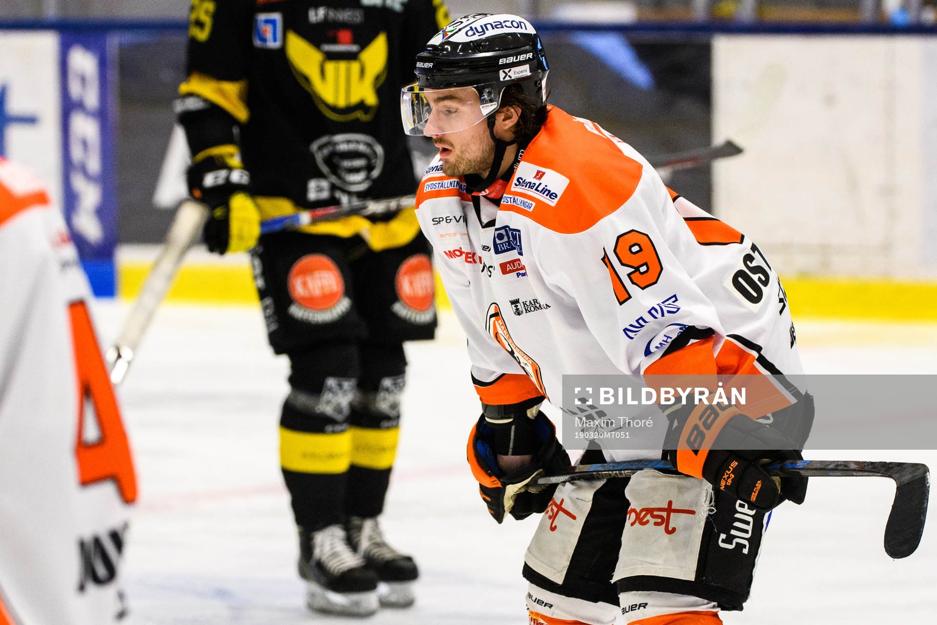 Karlskronas Kyle Osterberg deppar