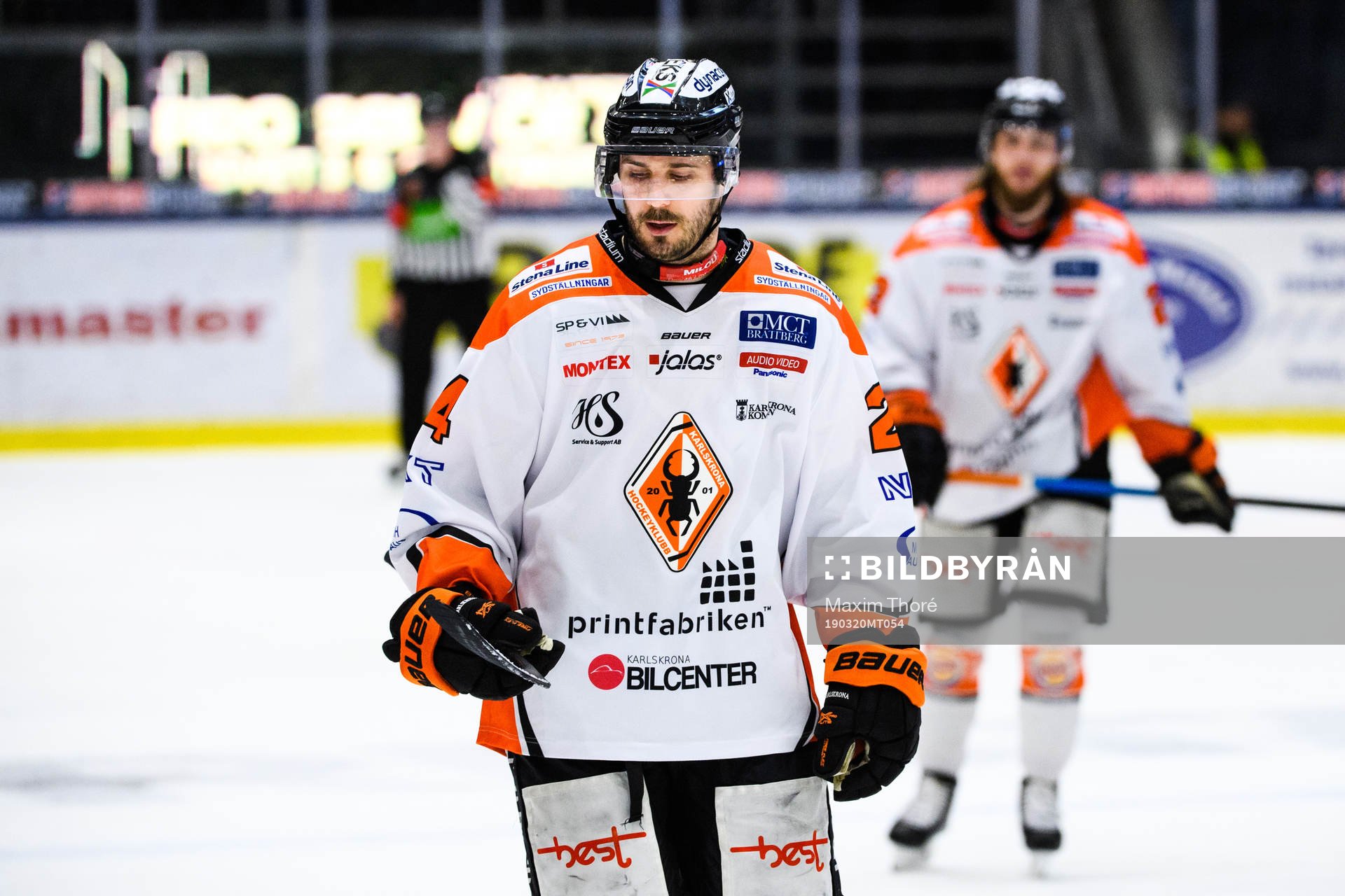 Karlskronas Nick Pageau deppar