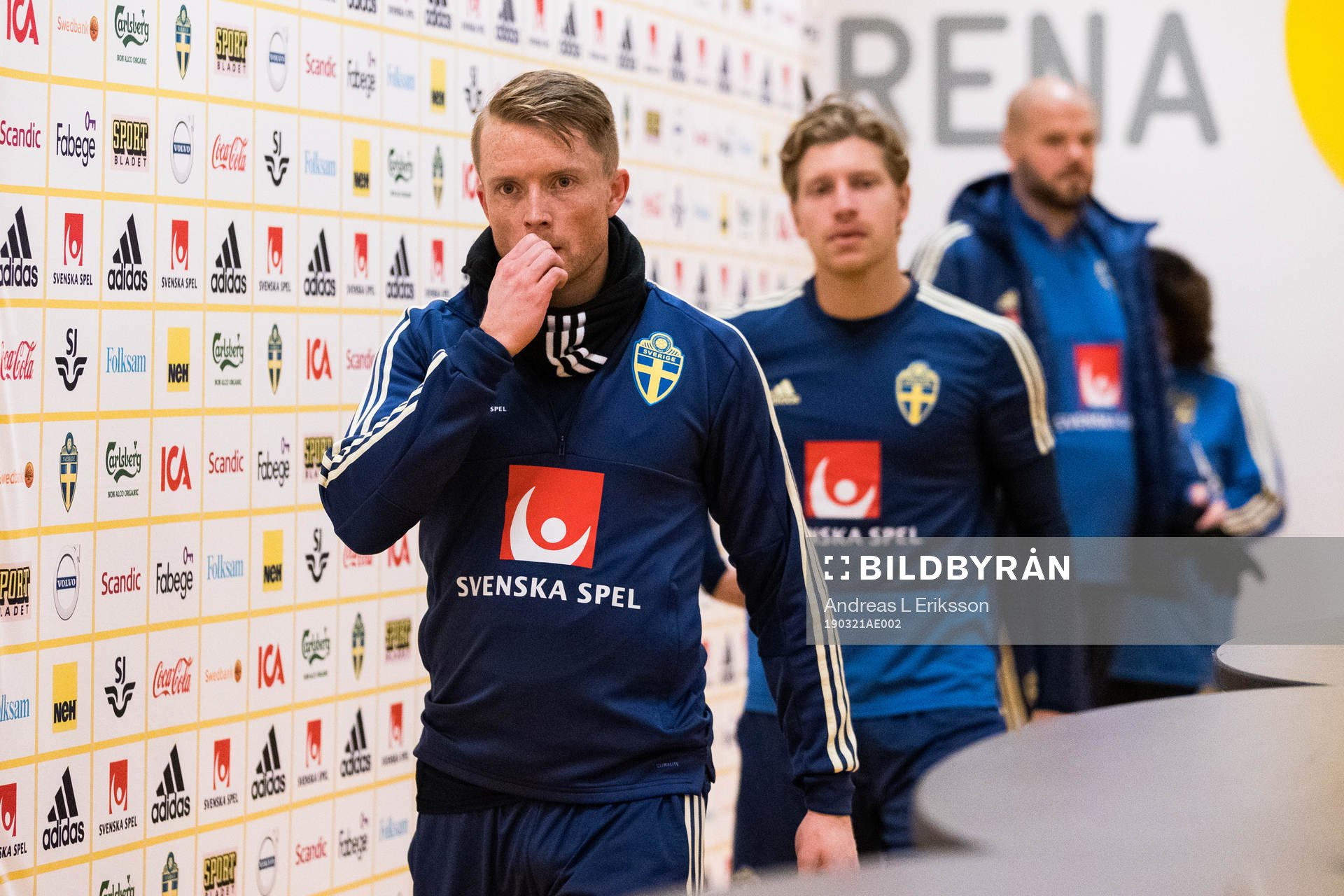 Sam Larsson and Alexander Fransson of Sweden