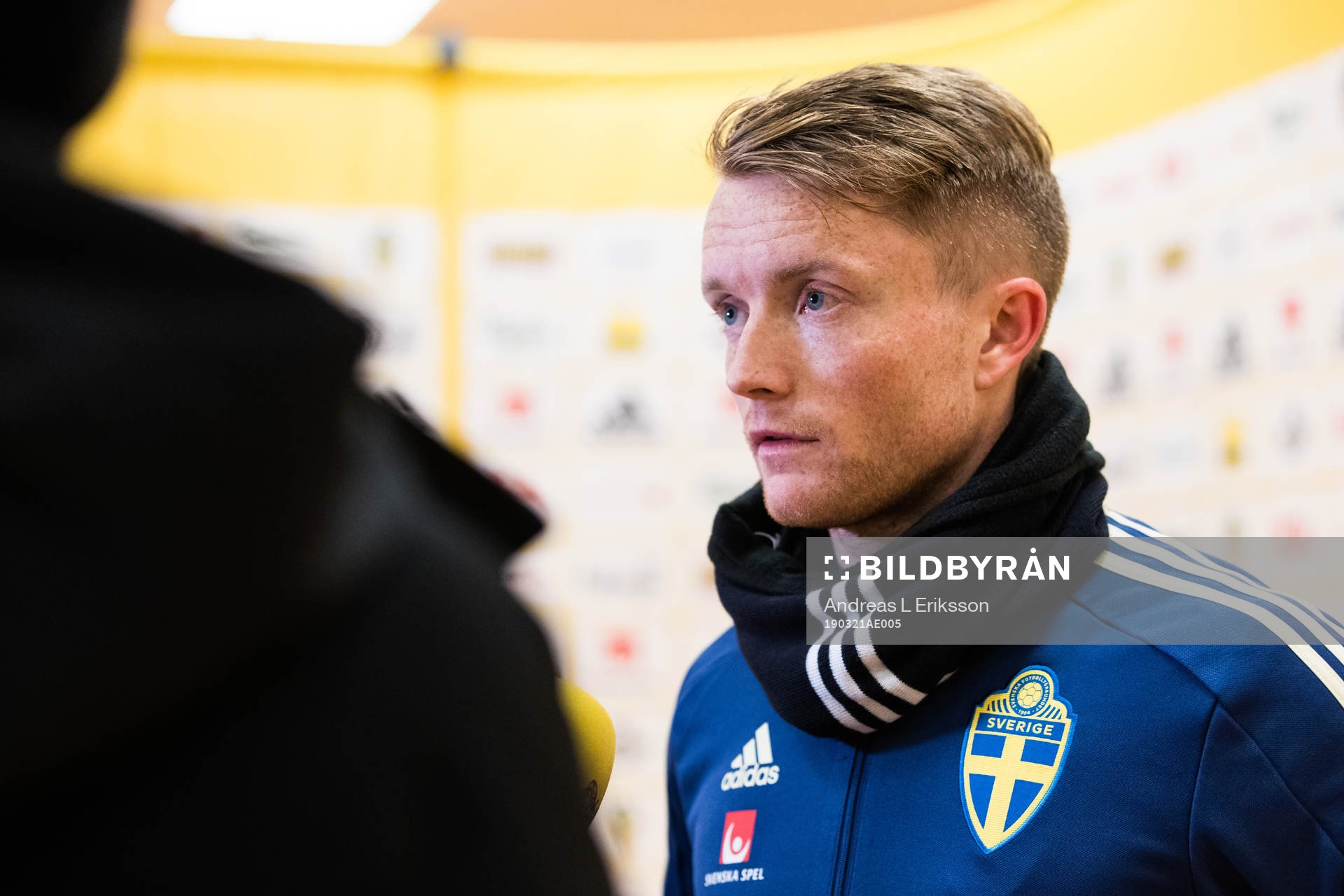 Sam Larsson of Sweden
