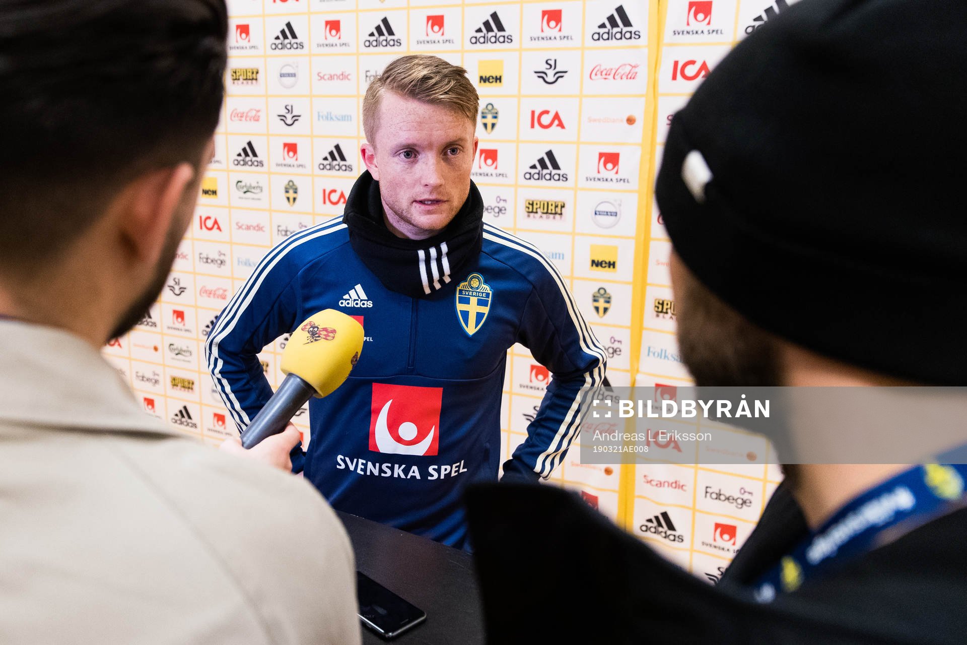 Sam Larsson of Sweden