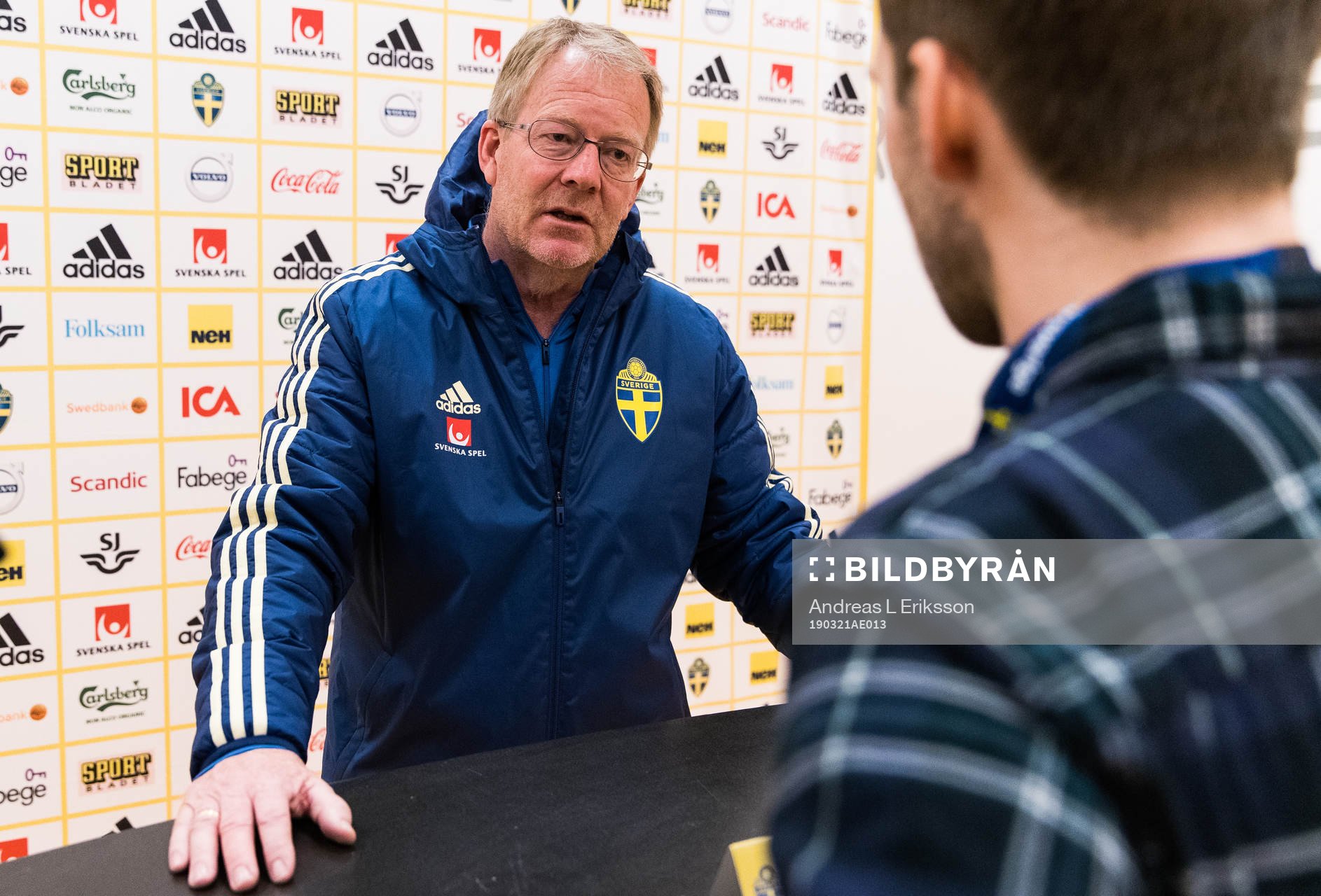 Scout Lasse Jacobsson of Sweden