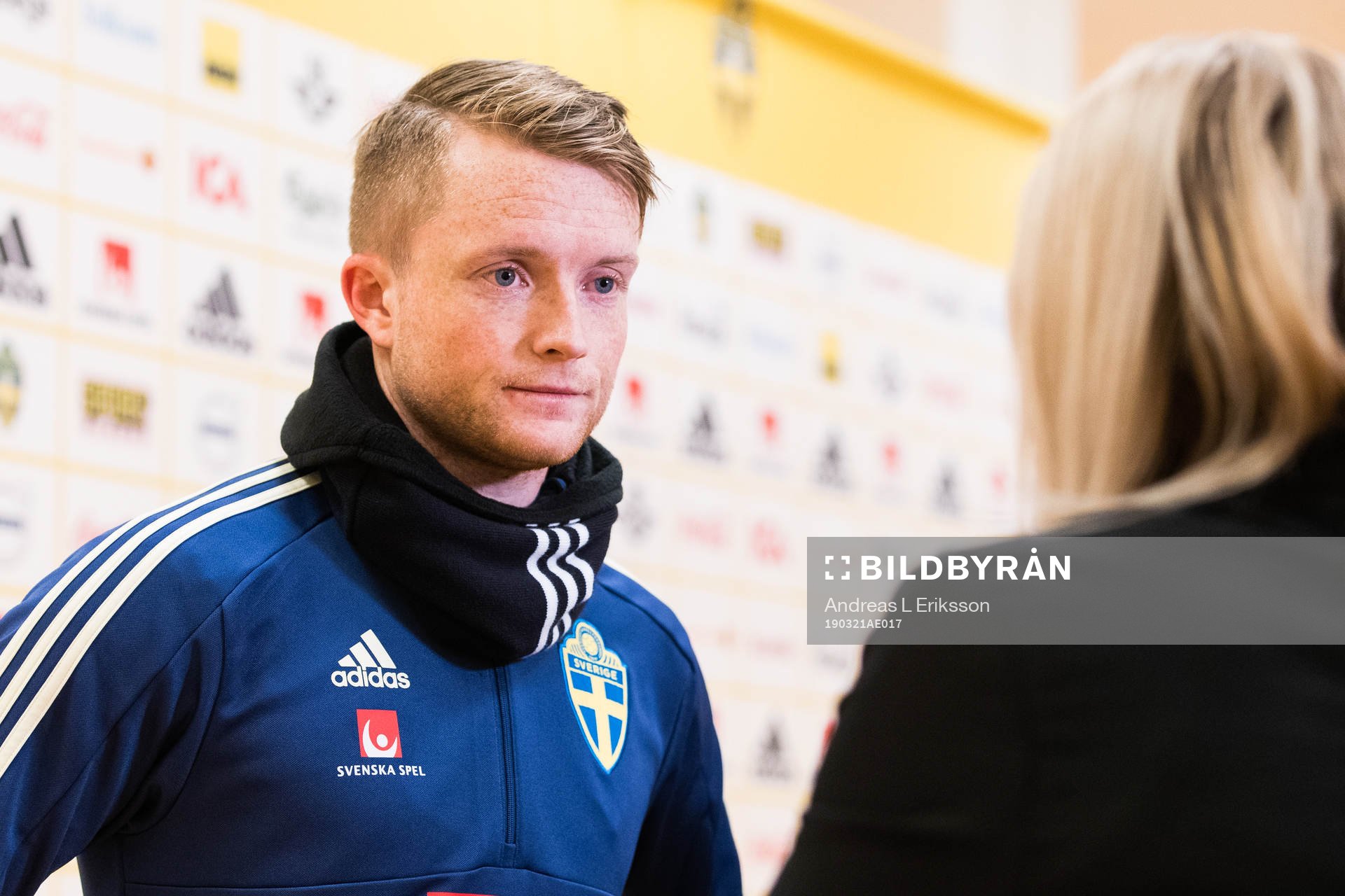 Sam Larsson of Sweden