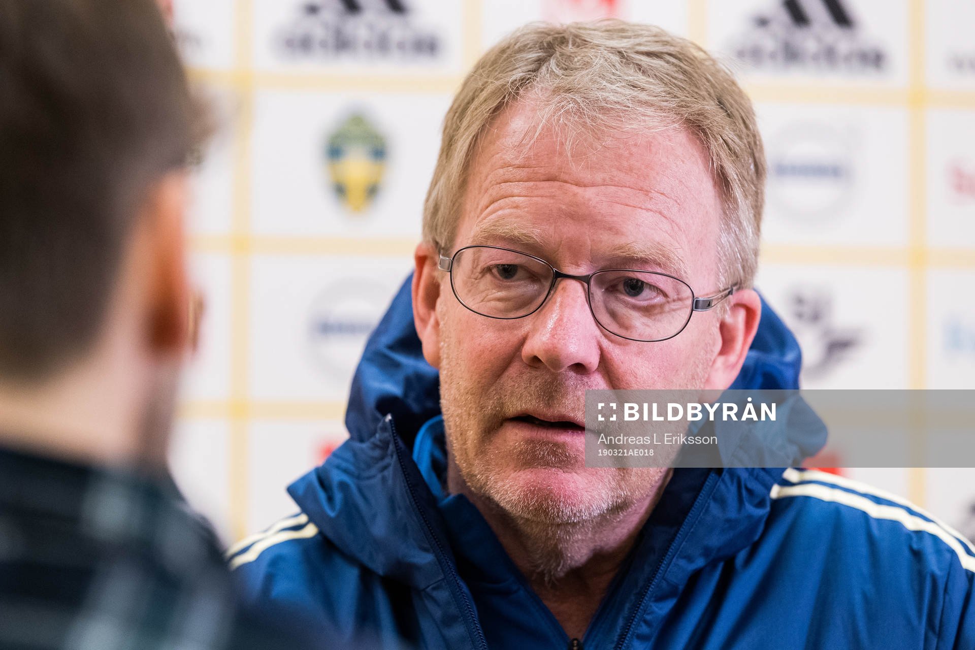 Scout Lasse Jacobsson of Sweden