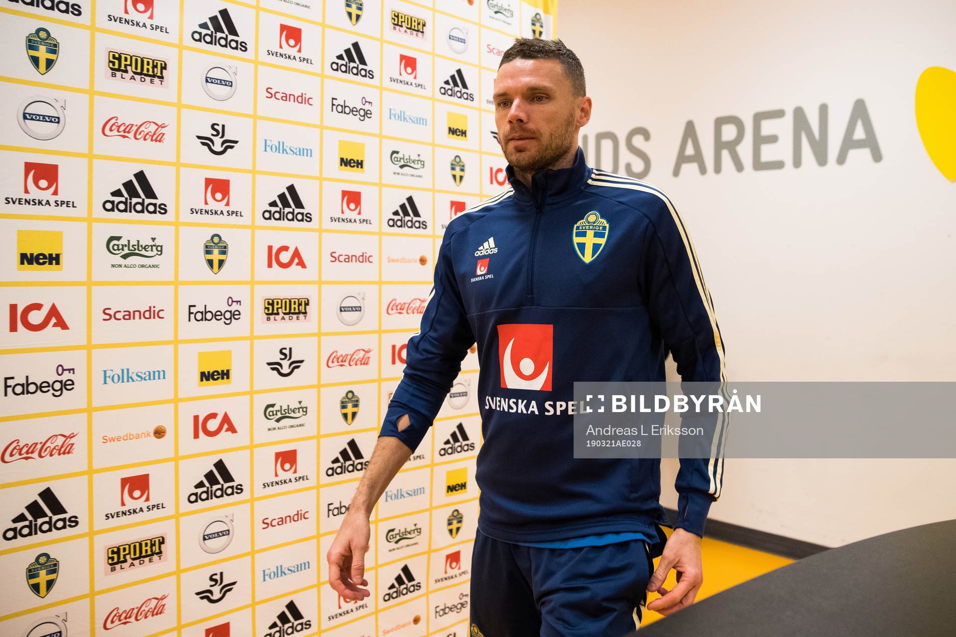 Marcus Berg of Sweden