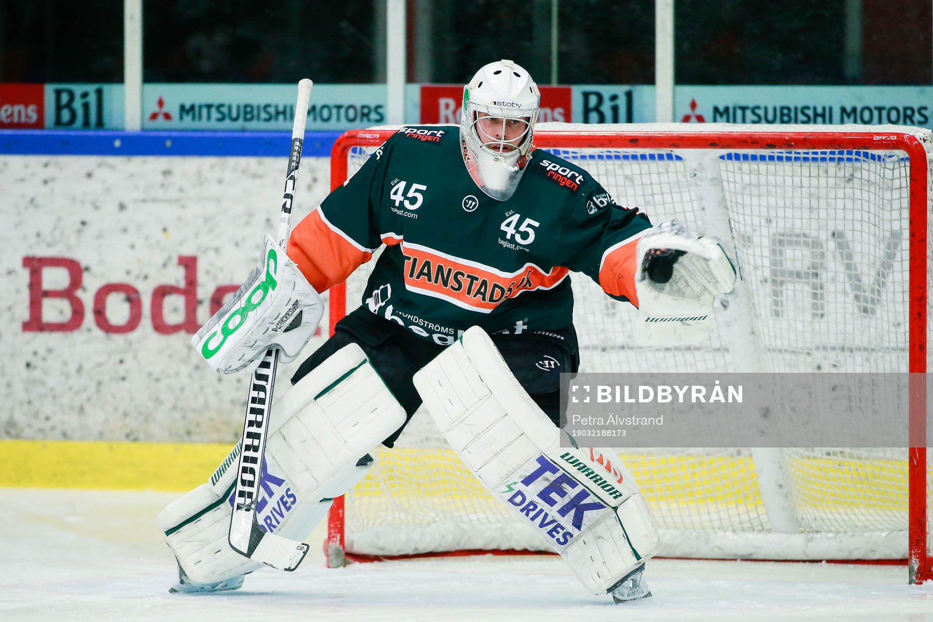 Kristianstad målvakt  Joel Gistedt