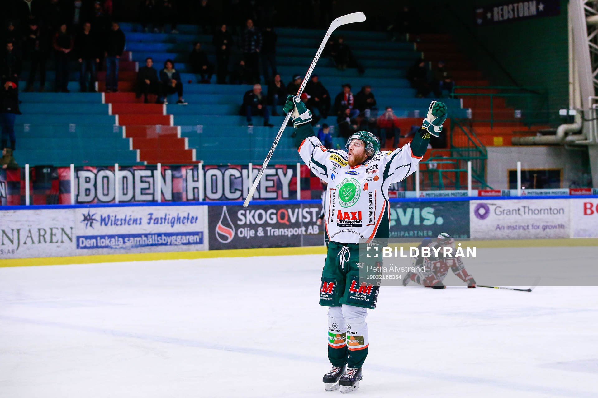 Kristianstads  Fredrik Lindblom jublar