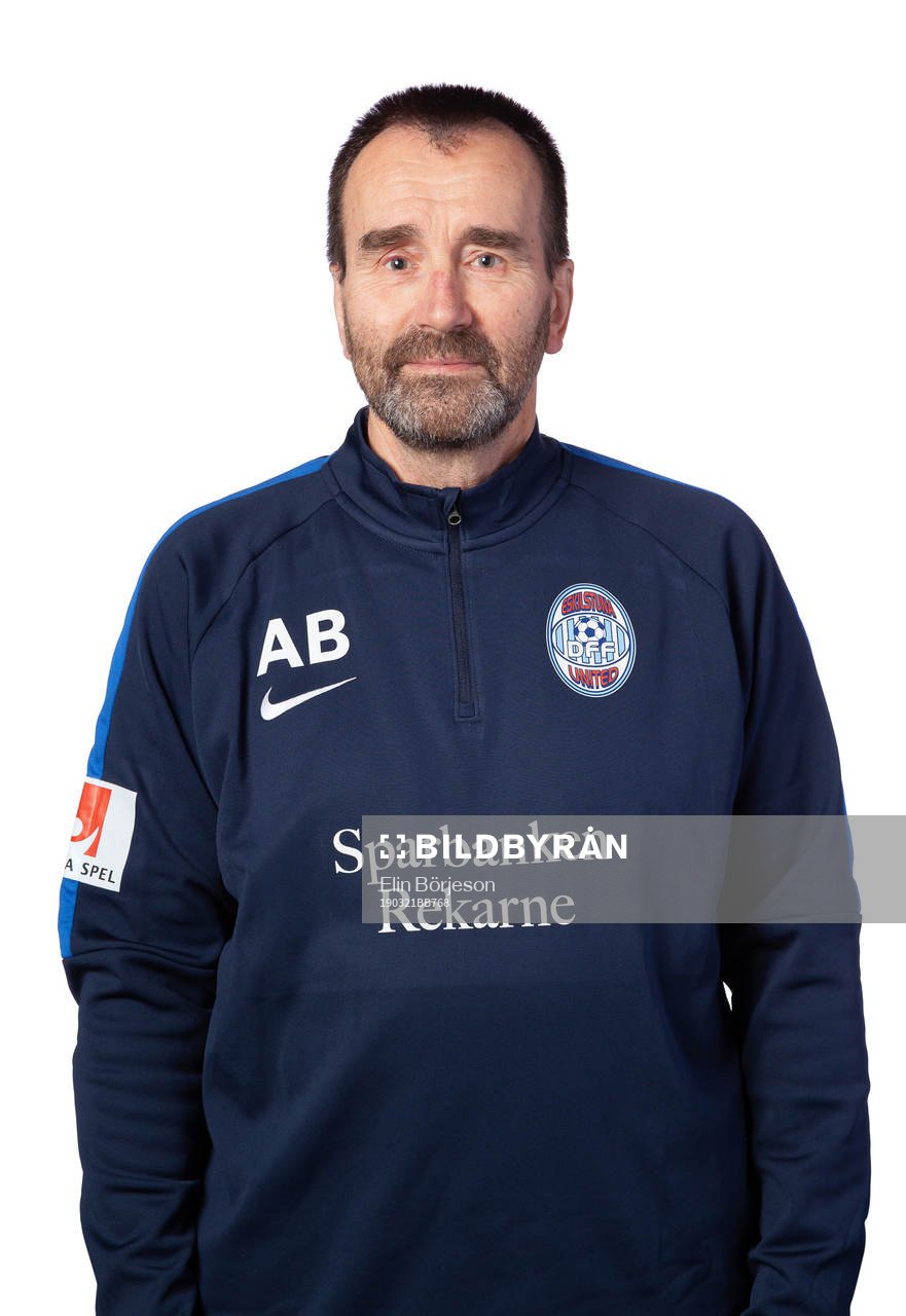 Eskilstunas lagledare Anders Blomstrand poserar för ett porträtt den 21 mars 2019 i Eskilstuna.