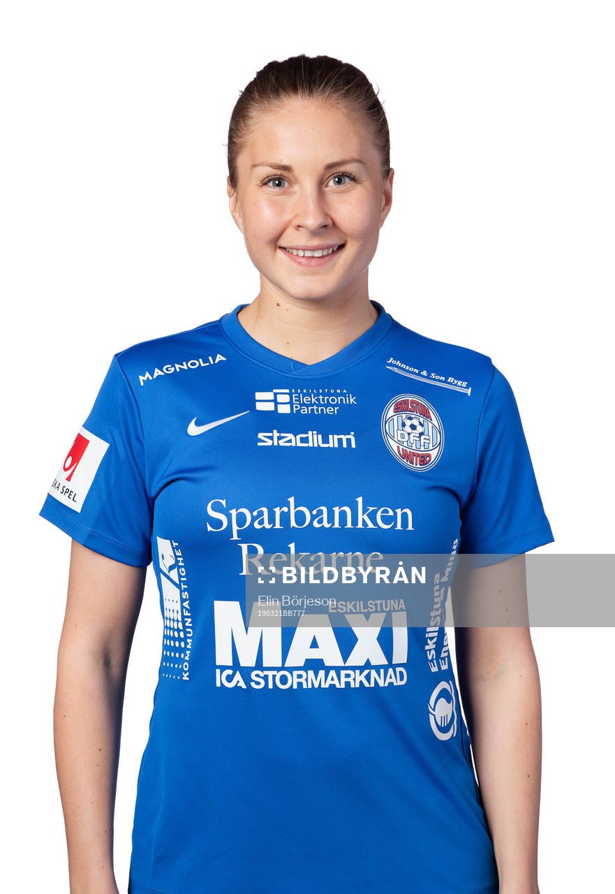 Eskilstunas Fanny Andersson poserar för ett porträtt den 21 mars 2019 i Eskilstuna.