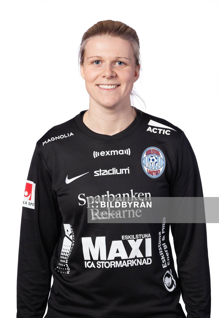 Eskilstunas målvakt Emelie Lundberg