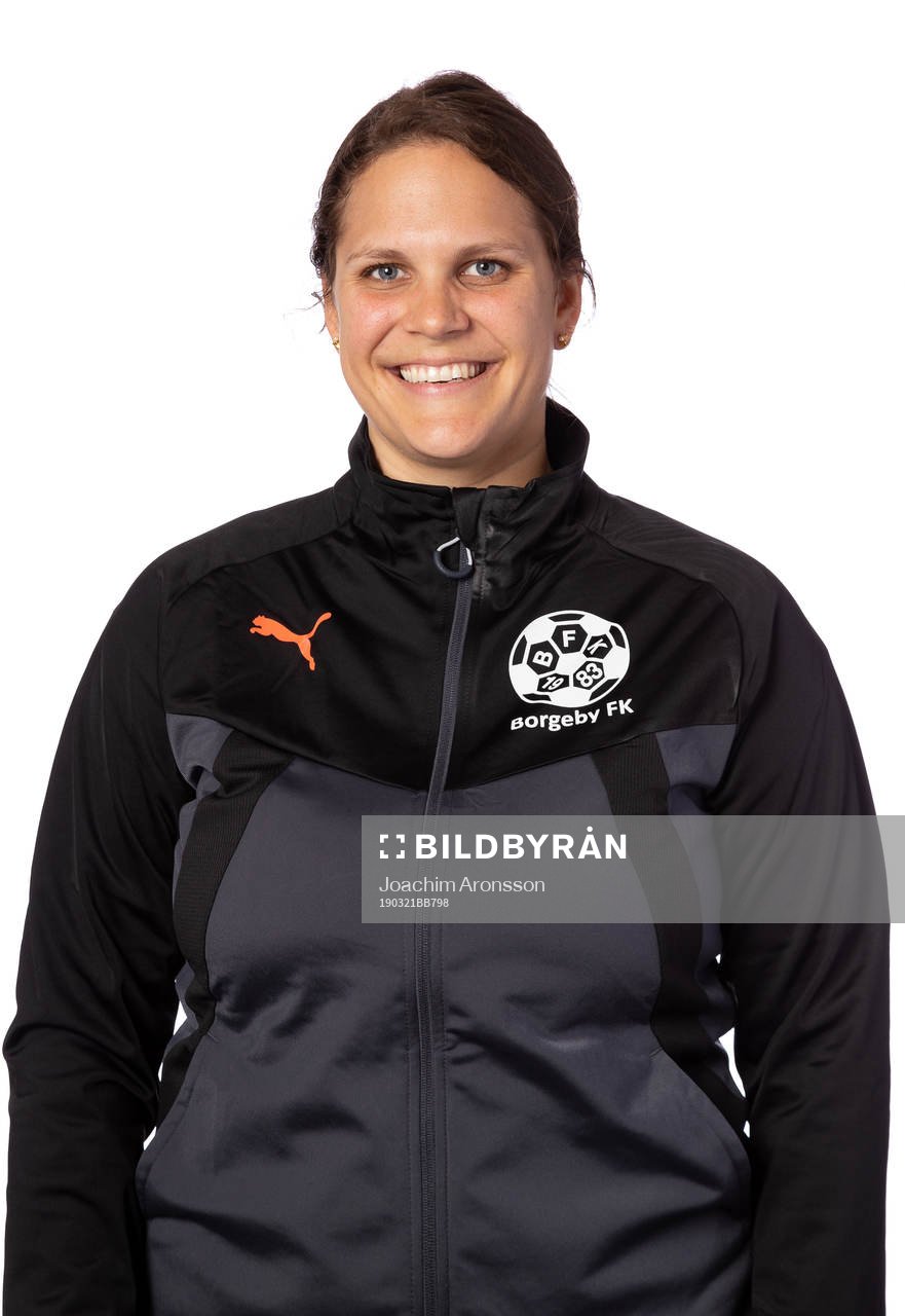 Borgebys målvaktstränare Emelie Karström