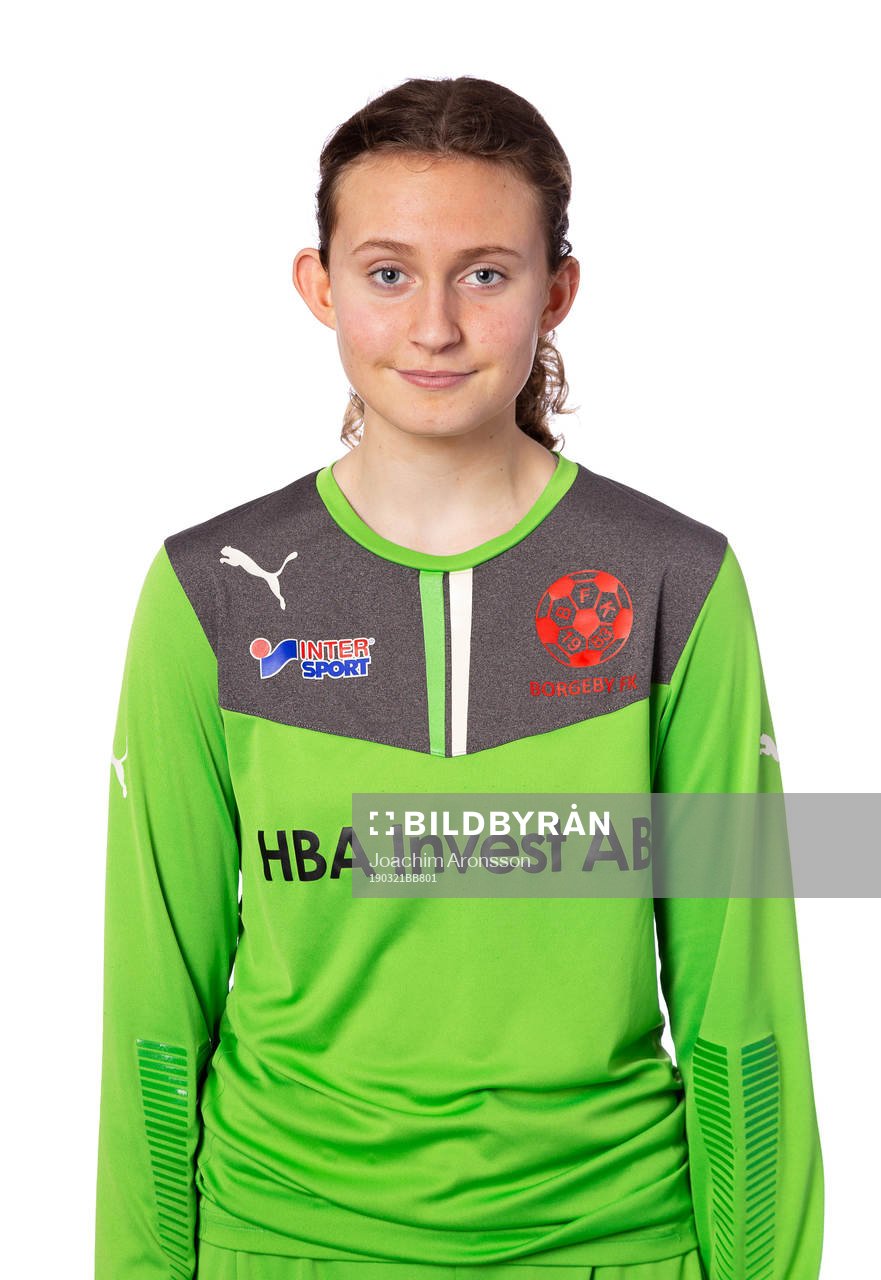 Borgebys målvakt Linnéa Hagberg