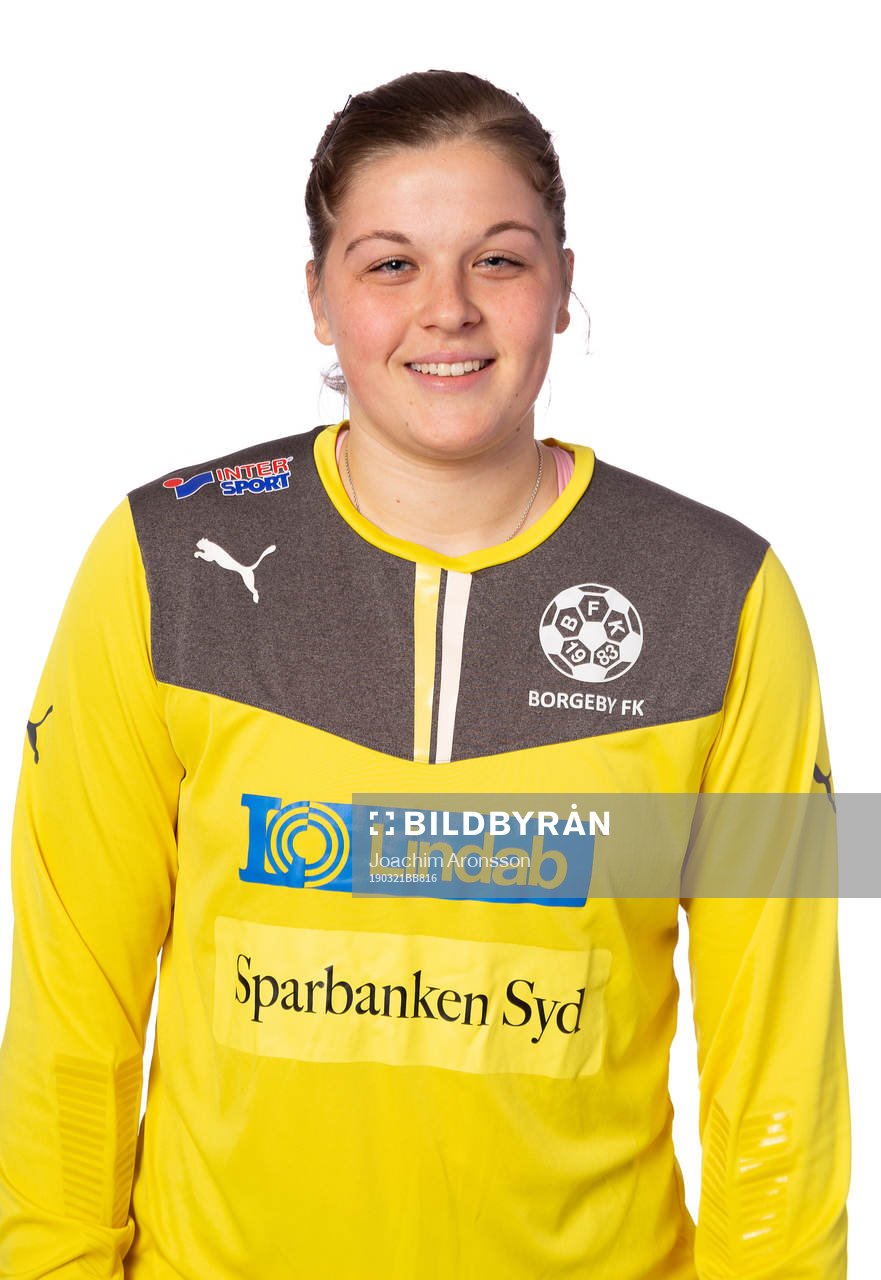 Borgebys målvakt Vera Ejlertsson