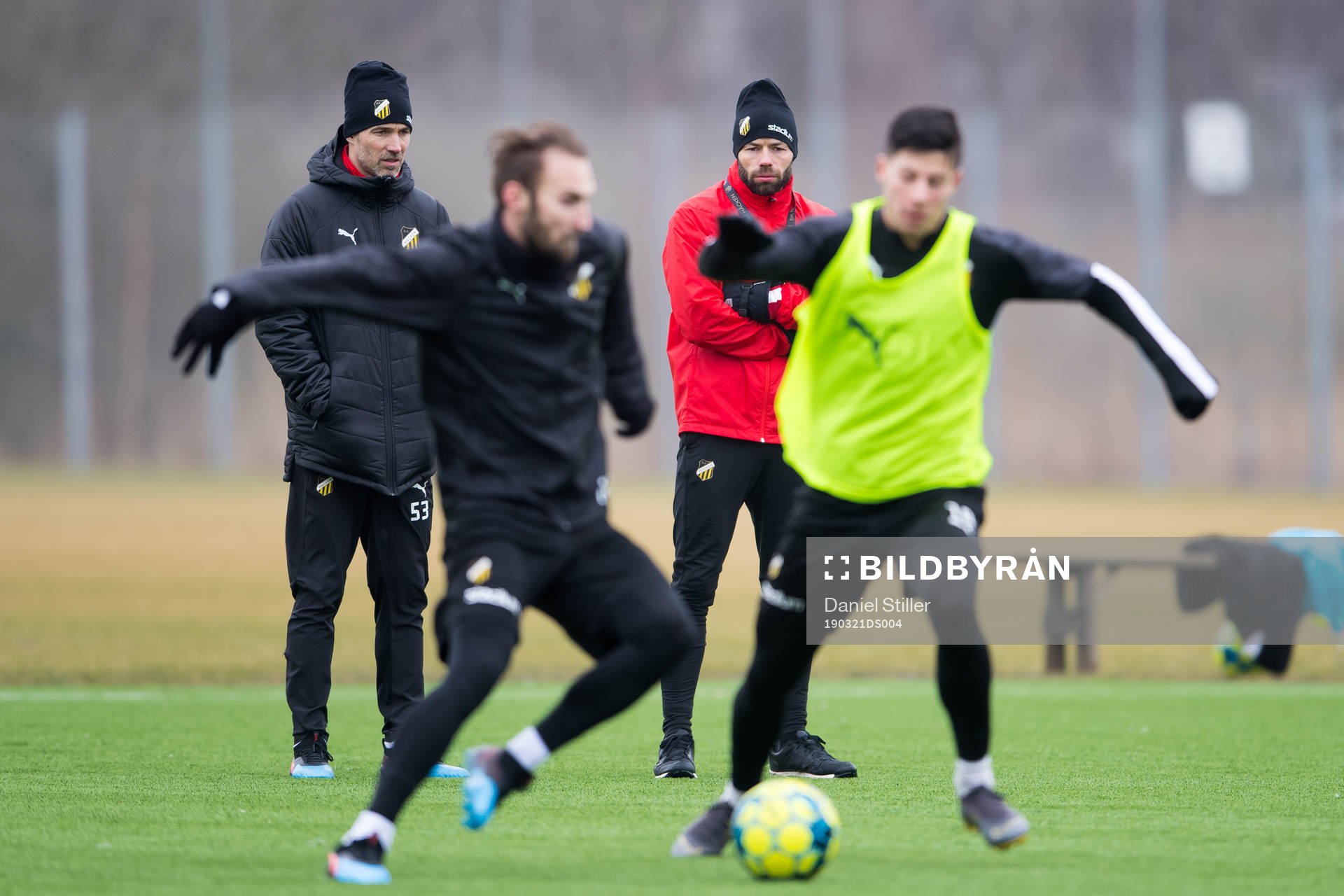 Assisterande tränare Christian Lundström och tränare