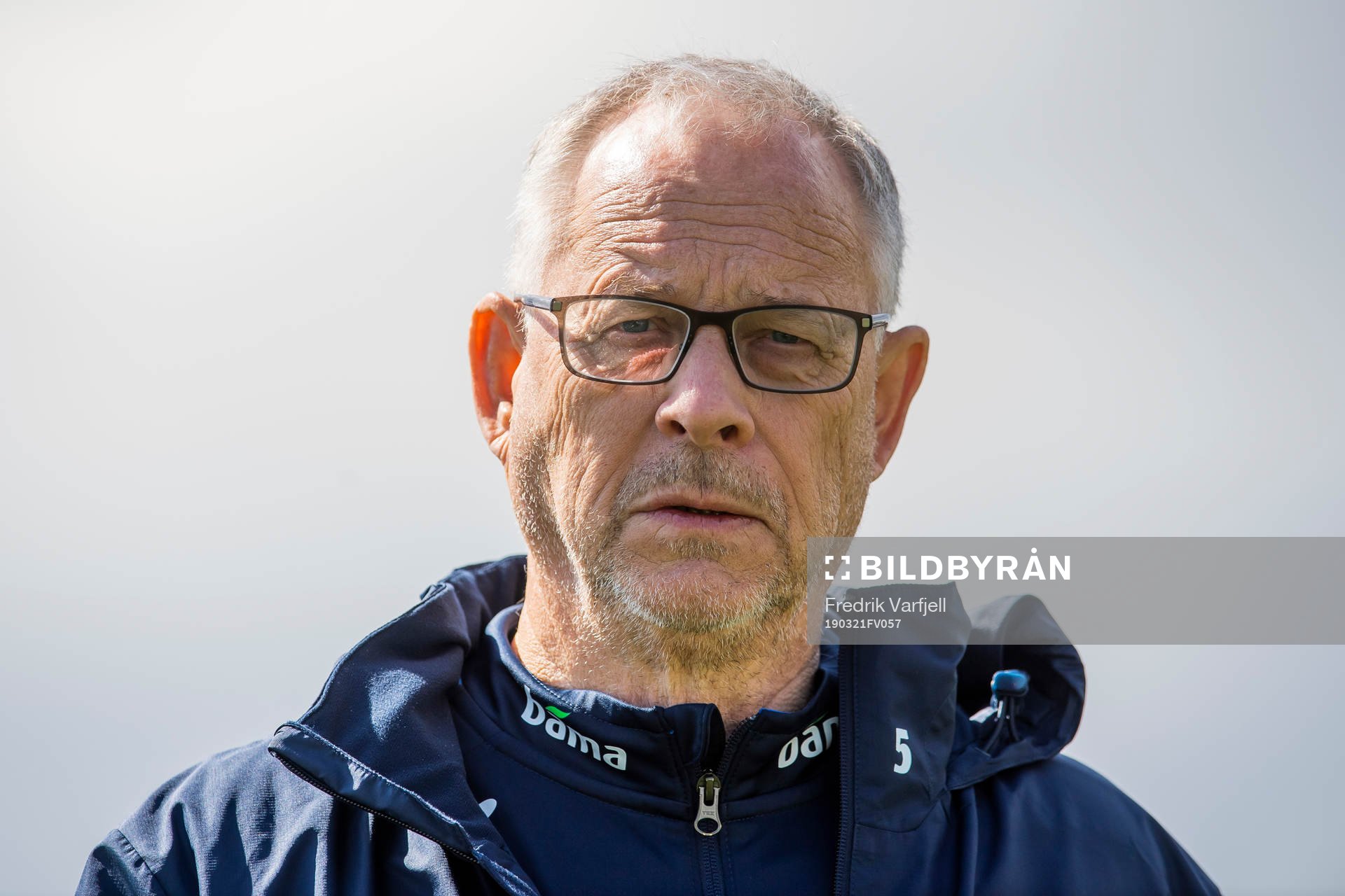 Lars Lagerbäck, head coach of Norway