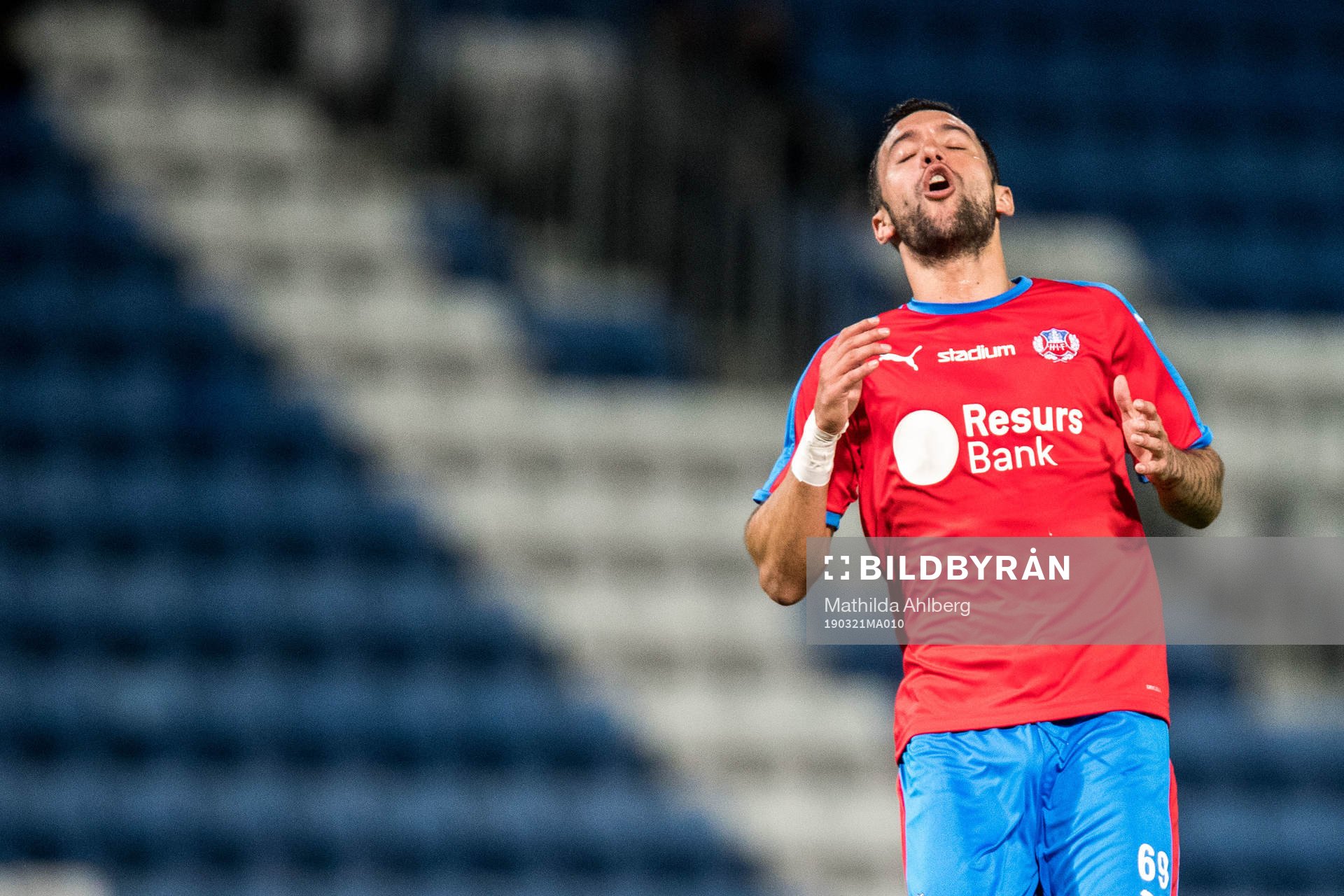 Helsingborgs David Boysen deppar