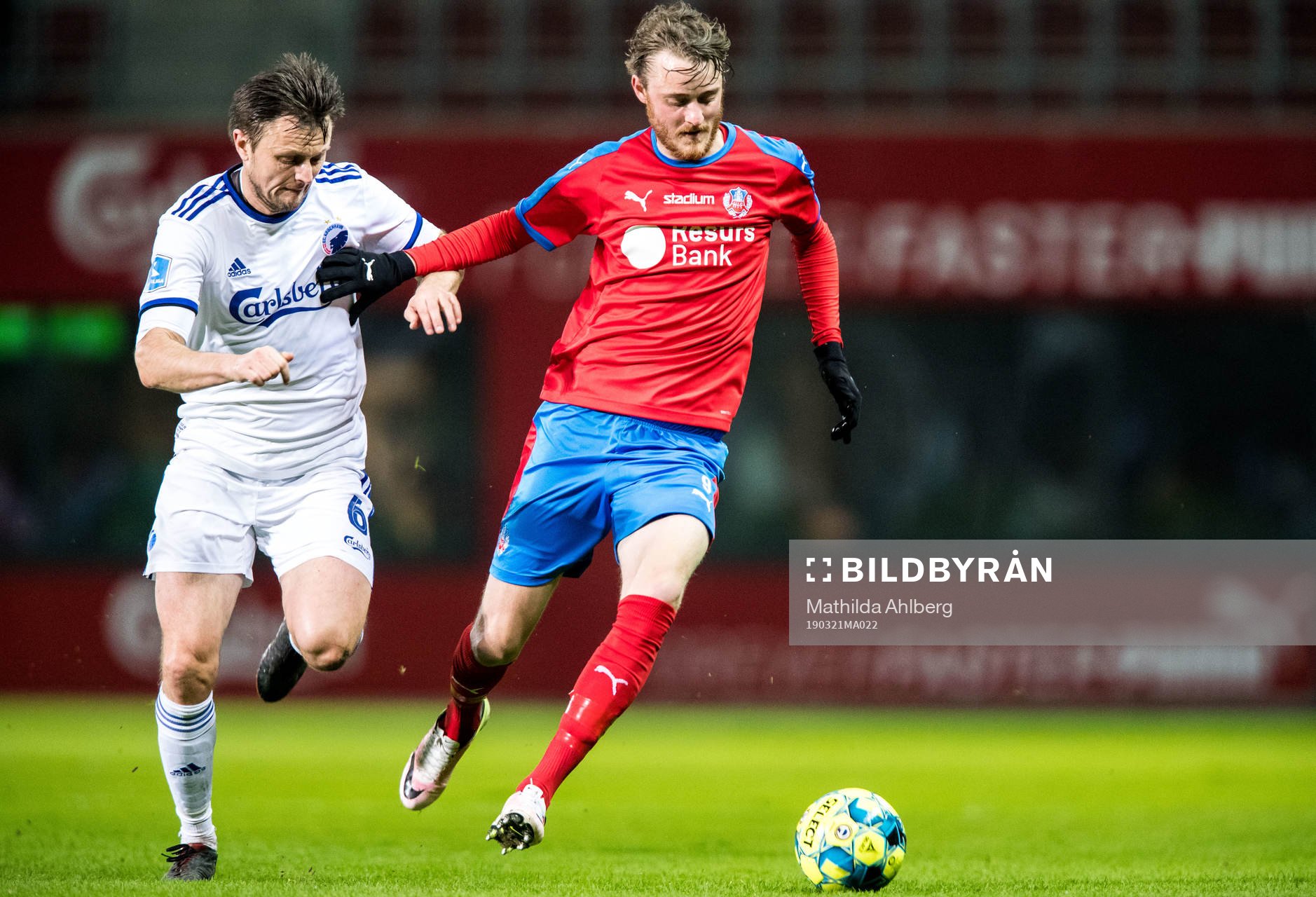 FC Köpenhamns William Kvist och Helsingborgs Rasmus
