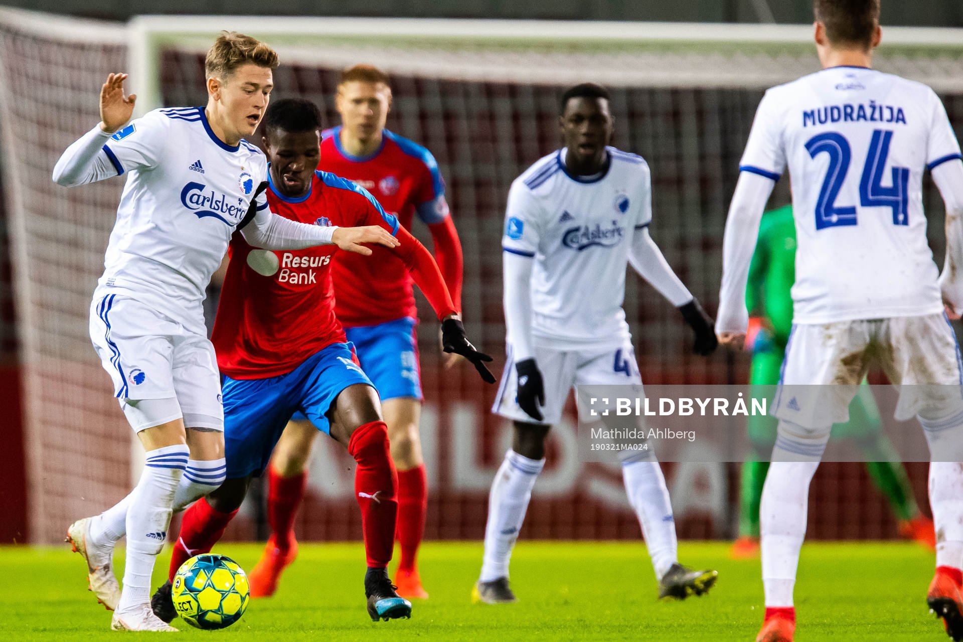 FC Köpenhamns Nicolaj Thomsen och Helsingborgs Mohammed