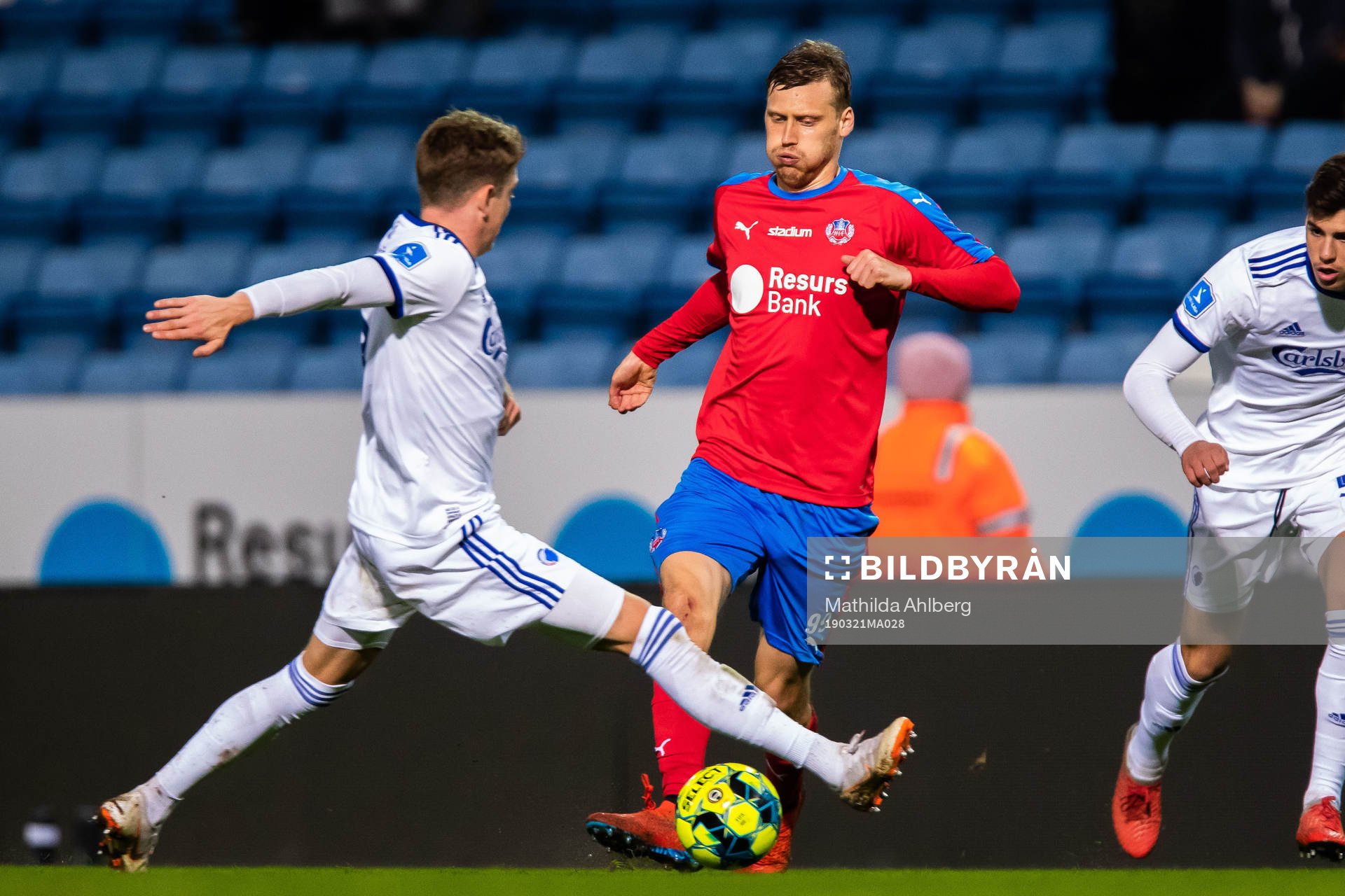 FC Köpenhamns Nicolaj Thomsen och Helsingborgs Andri