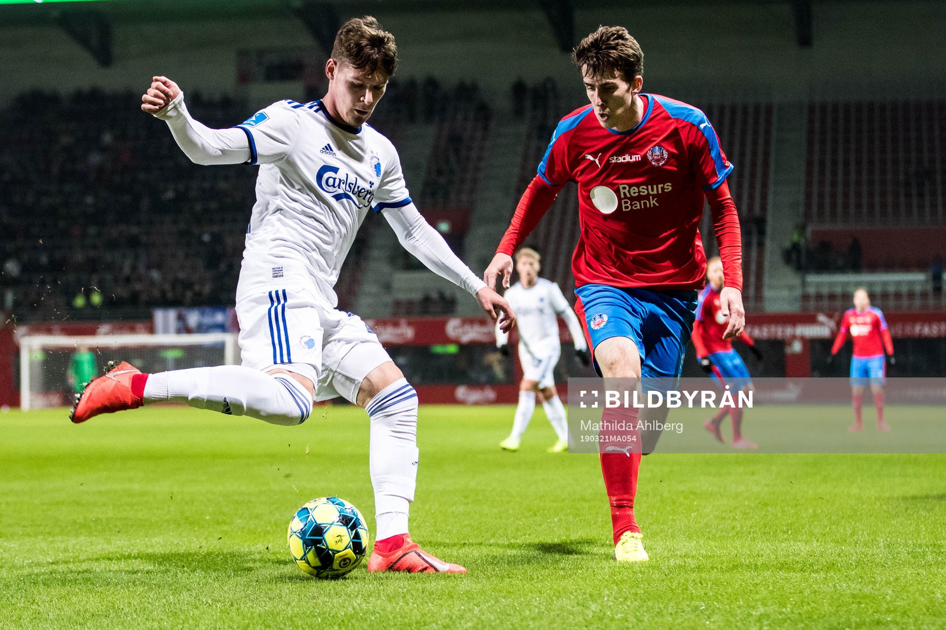 FC Köpenhamns Robert Mudrazija och Helsingborgs Adam