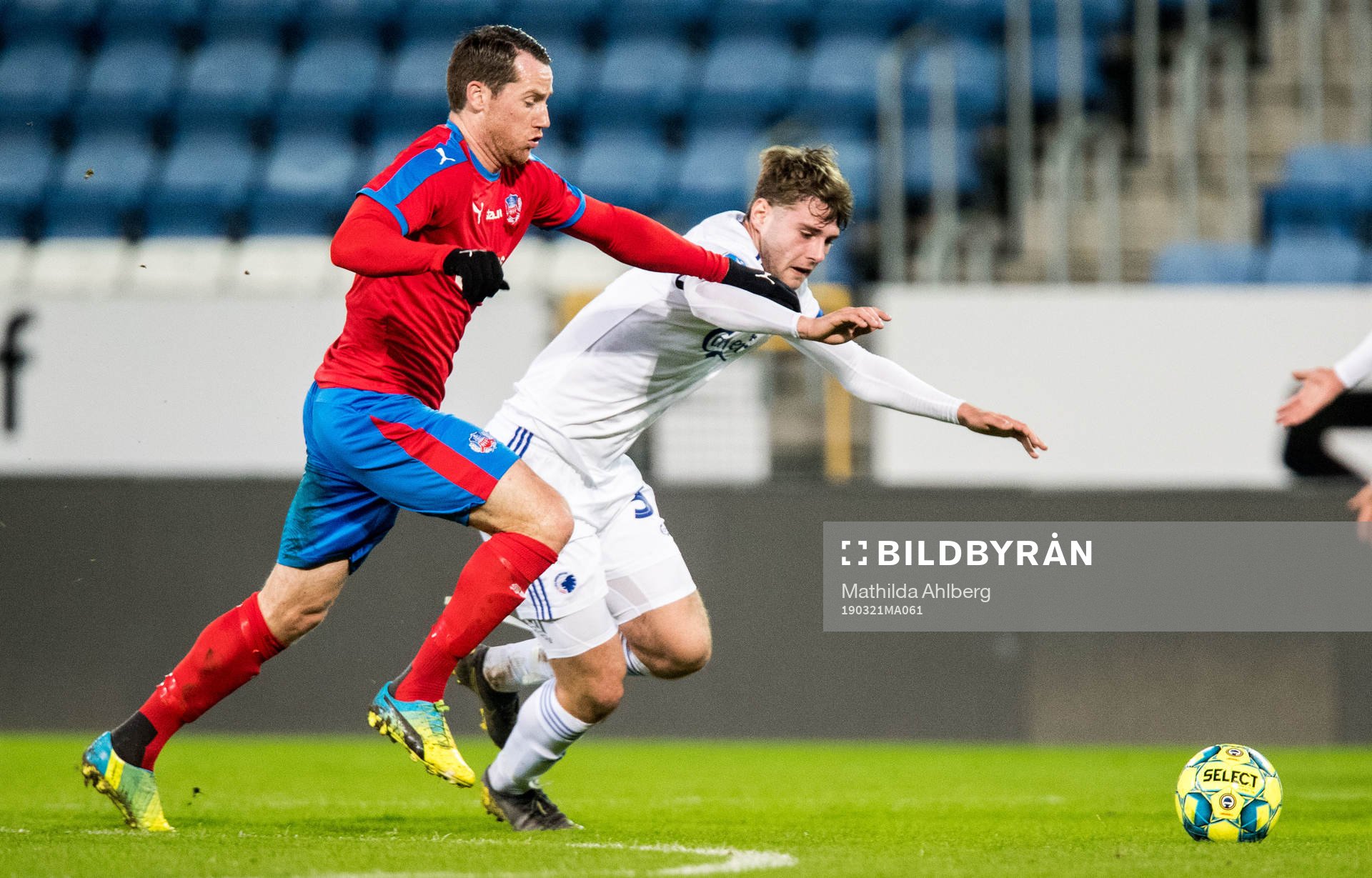 Helsingborgs Johan Persson och FC Köpenhamns Pierre