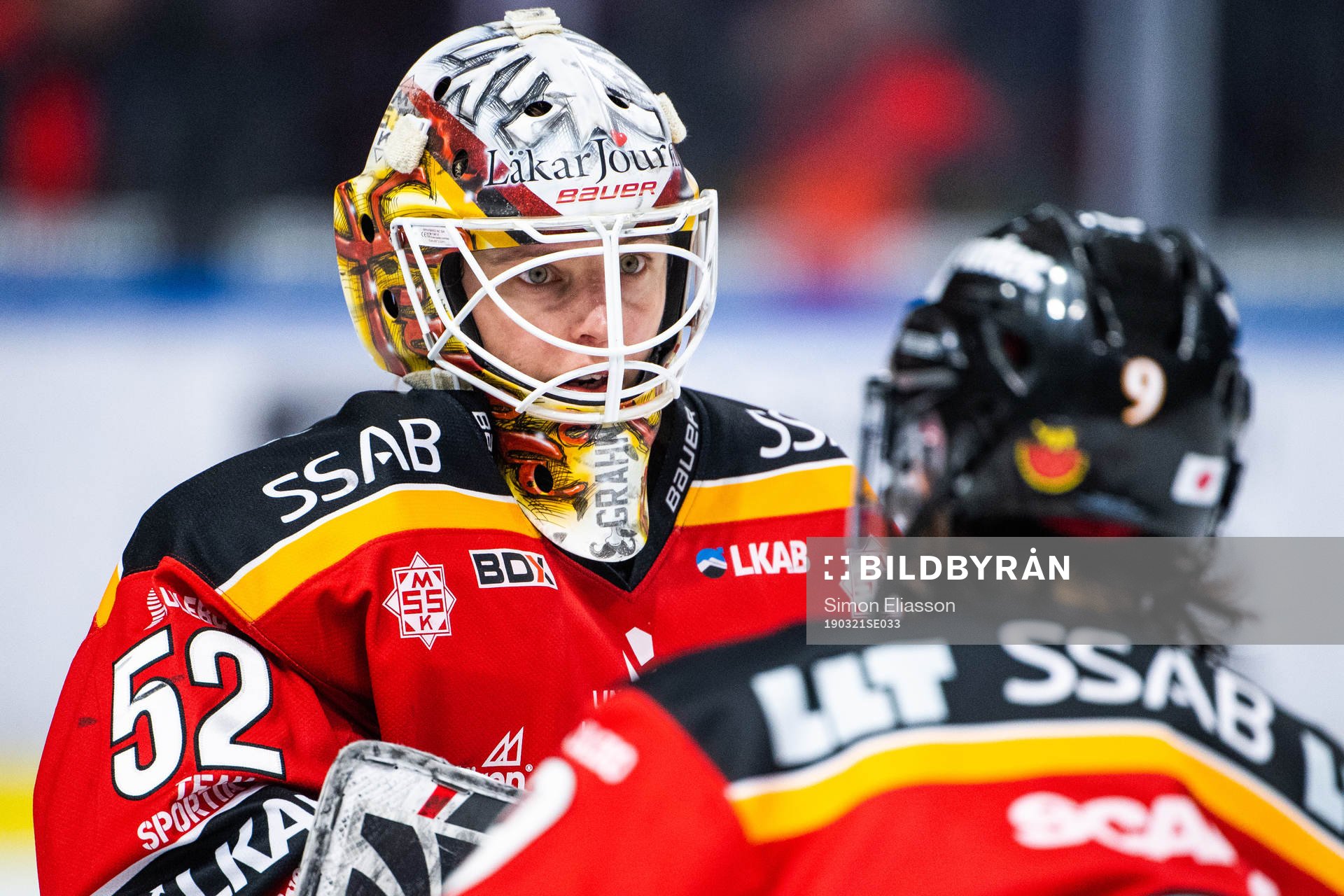 Luleås målvakt Sara Grahn