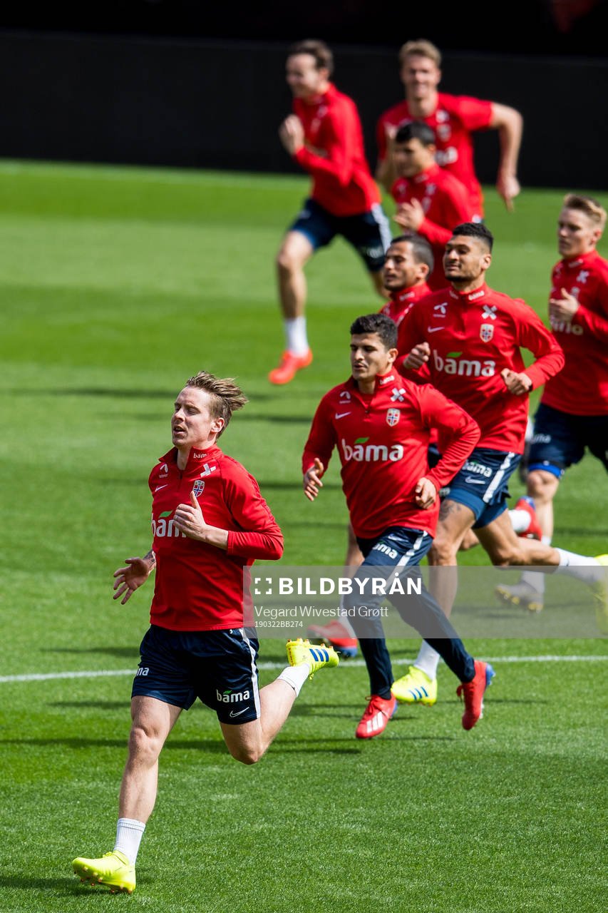 Stefan Johansen of Norway