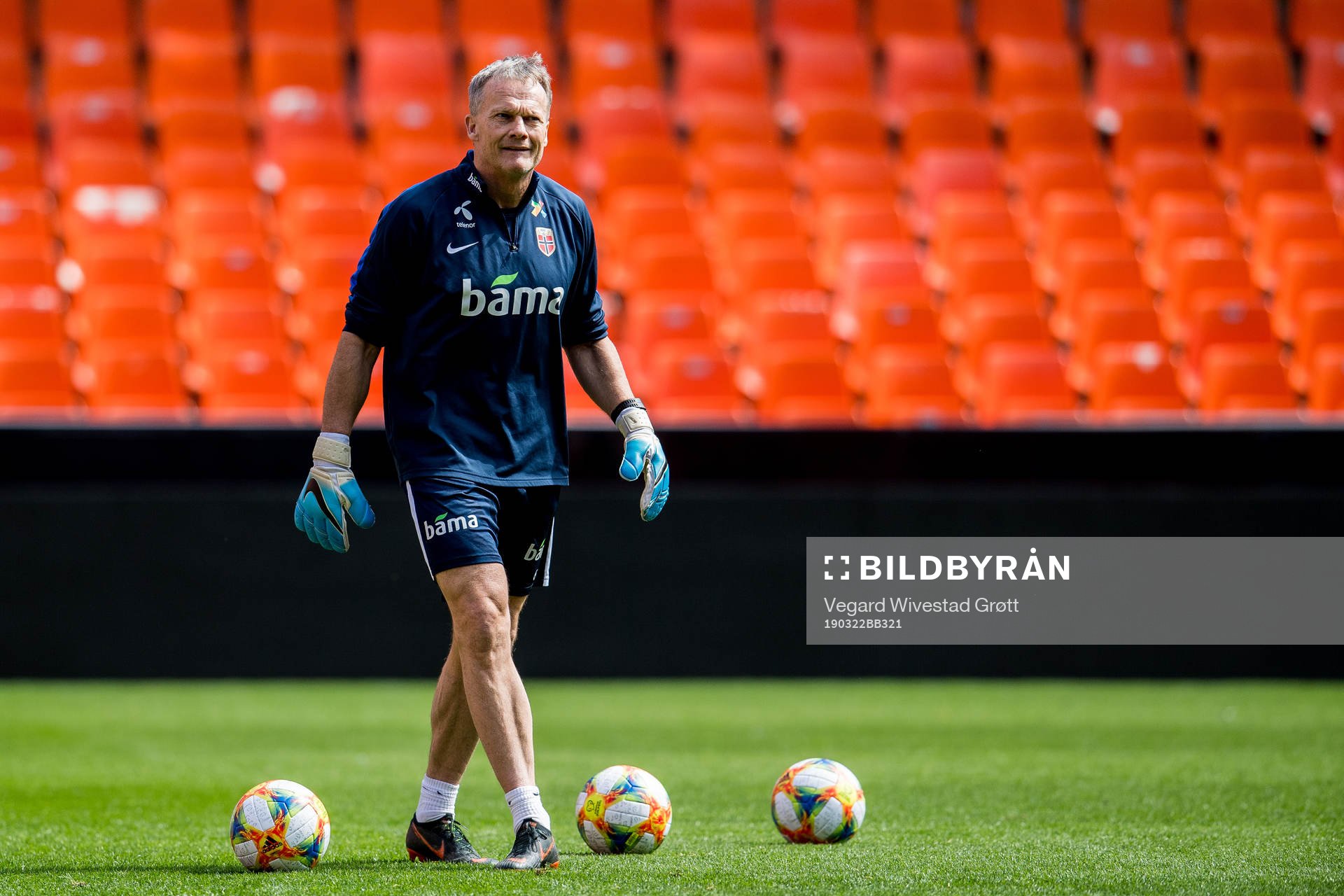 Frode Grodås, goalkeeper coach of Norway