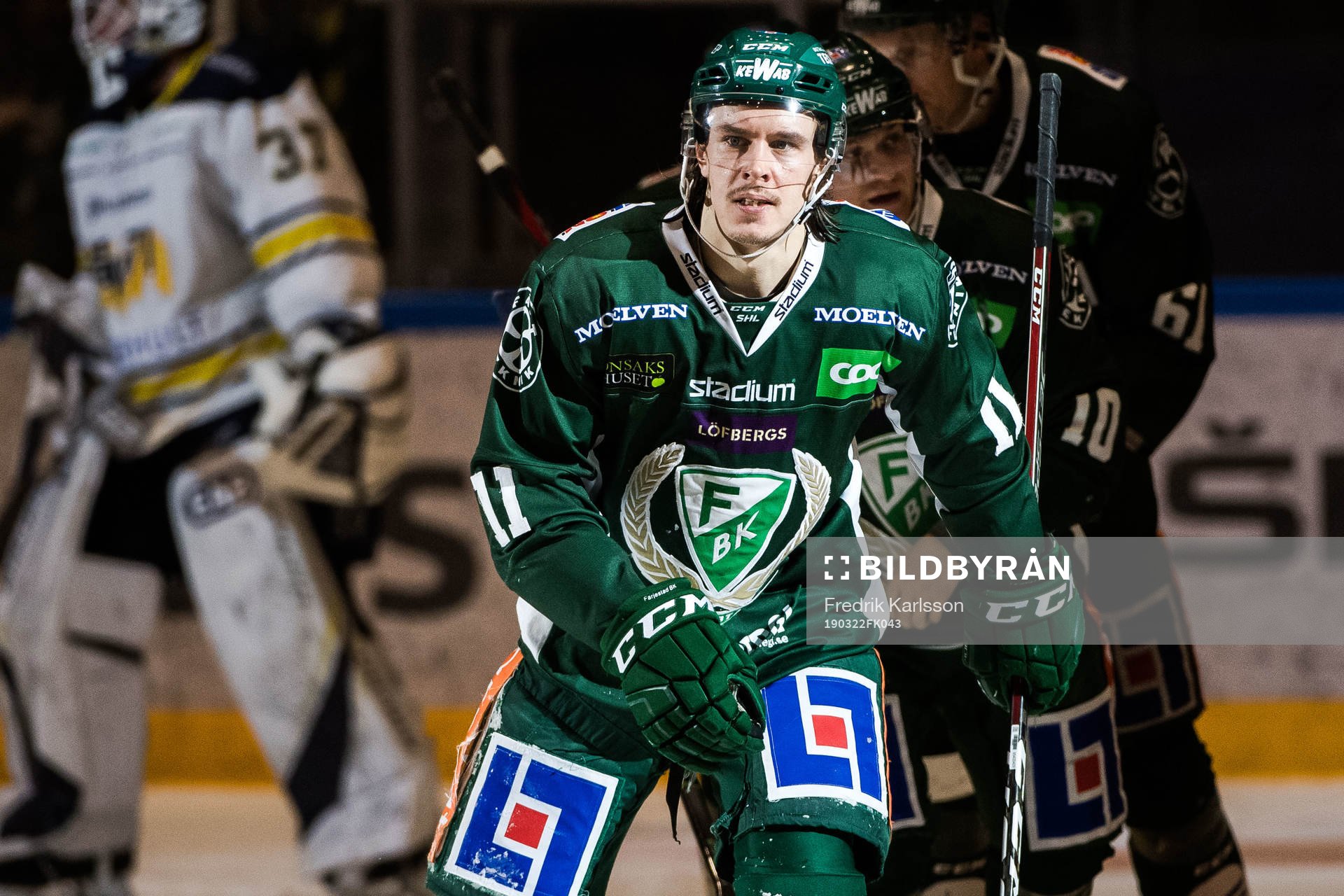 Färjestads Joakim Nygård jublar
