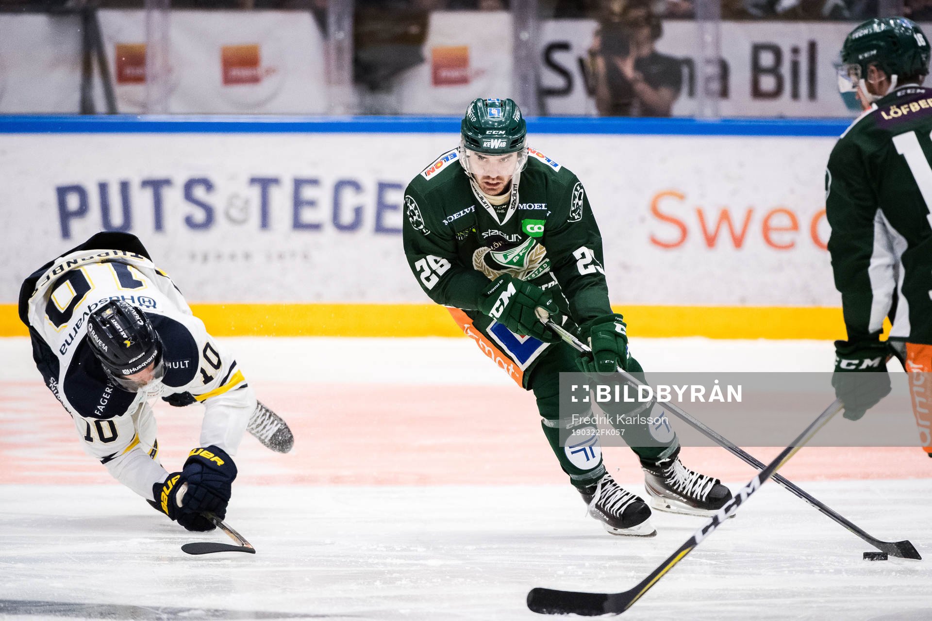 s Martin Thörnberg och Färjestads Martin Johansson