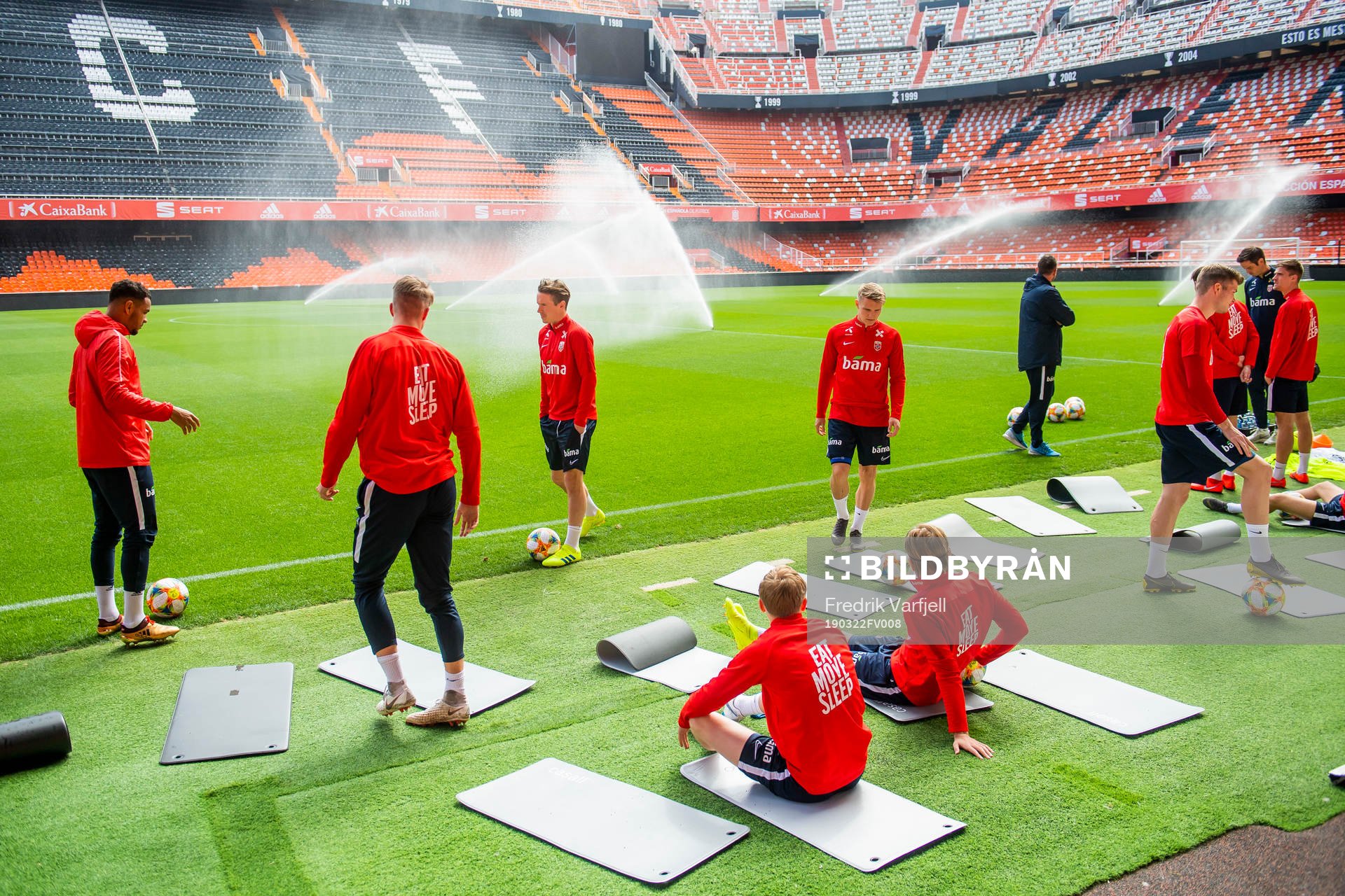 Joshua King, Stefan Johansen and Martin Ødegaard of Norway