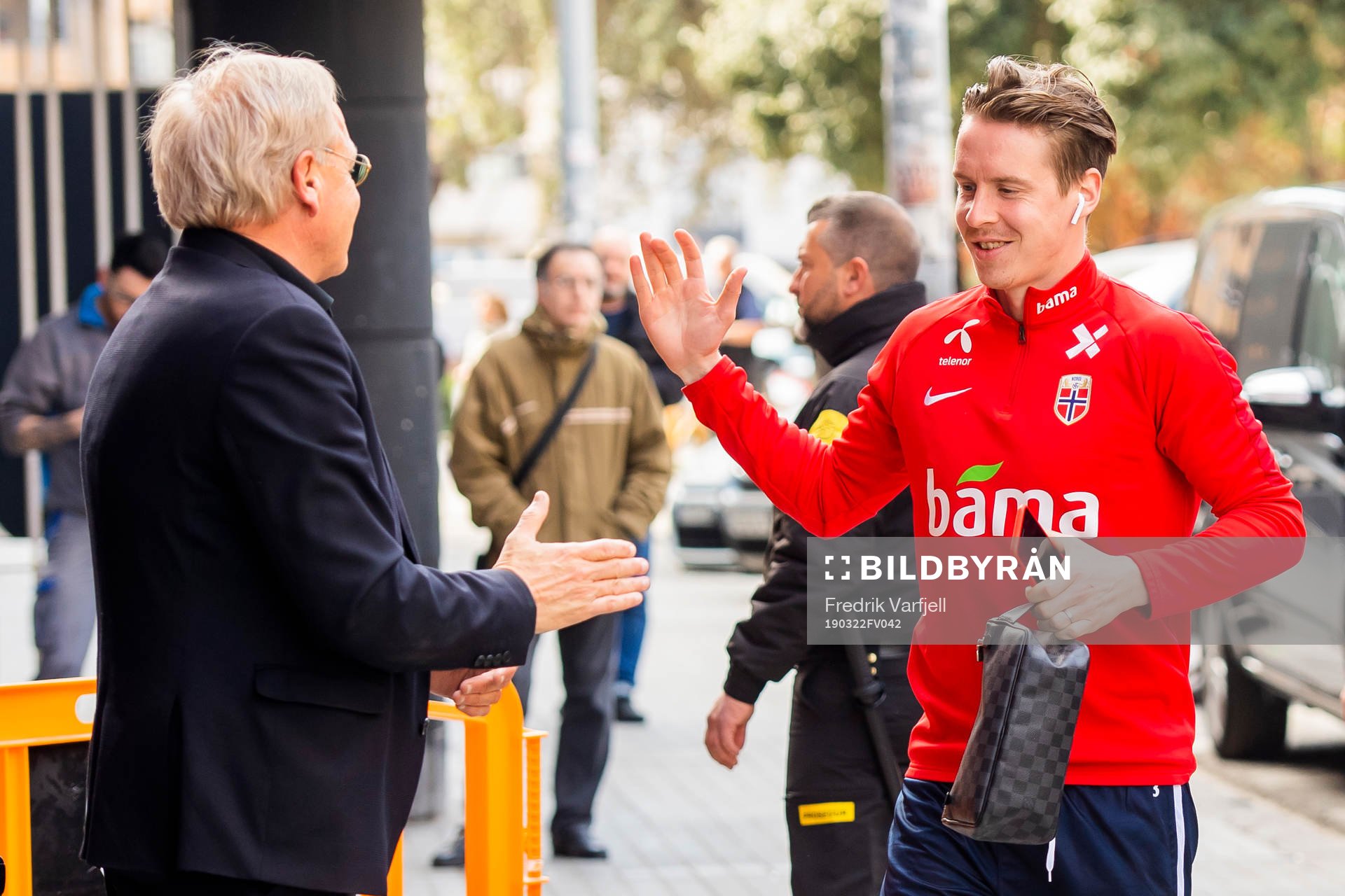 Geir Ellefsen, head of security in the Norwegian Football