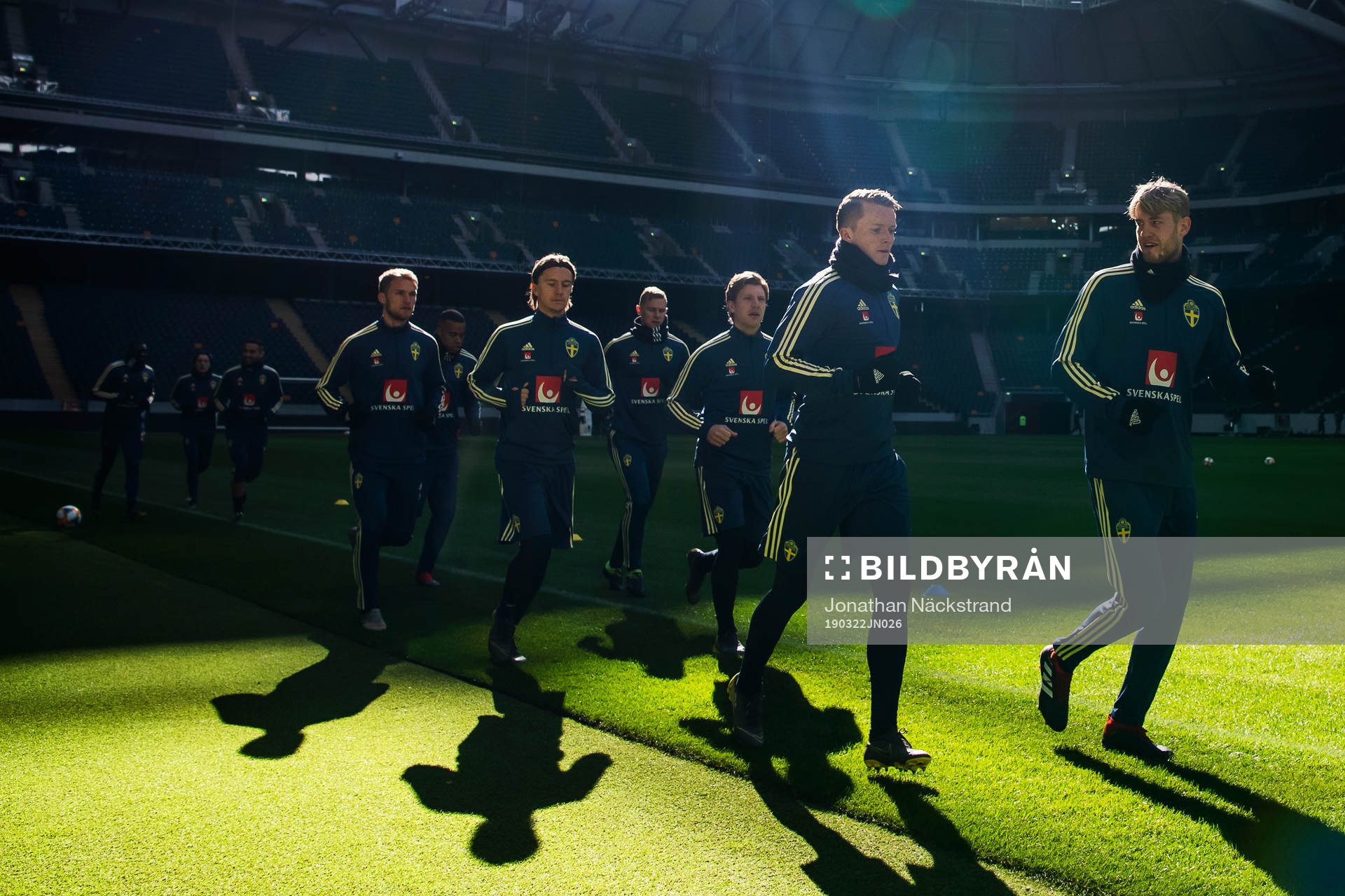 Sweden's national football team players