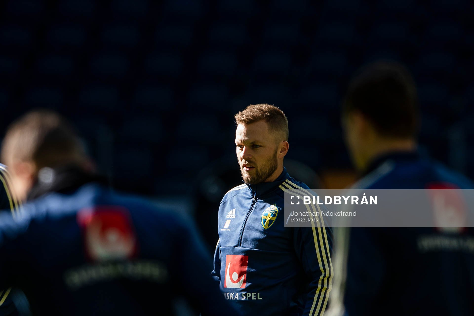 Sweden's Sebastian Larsson